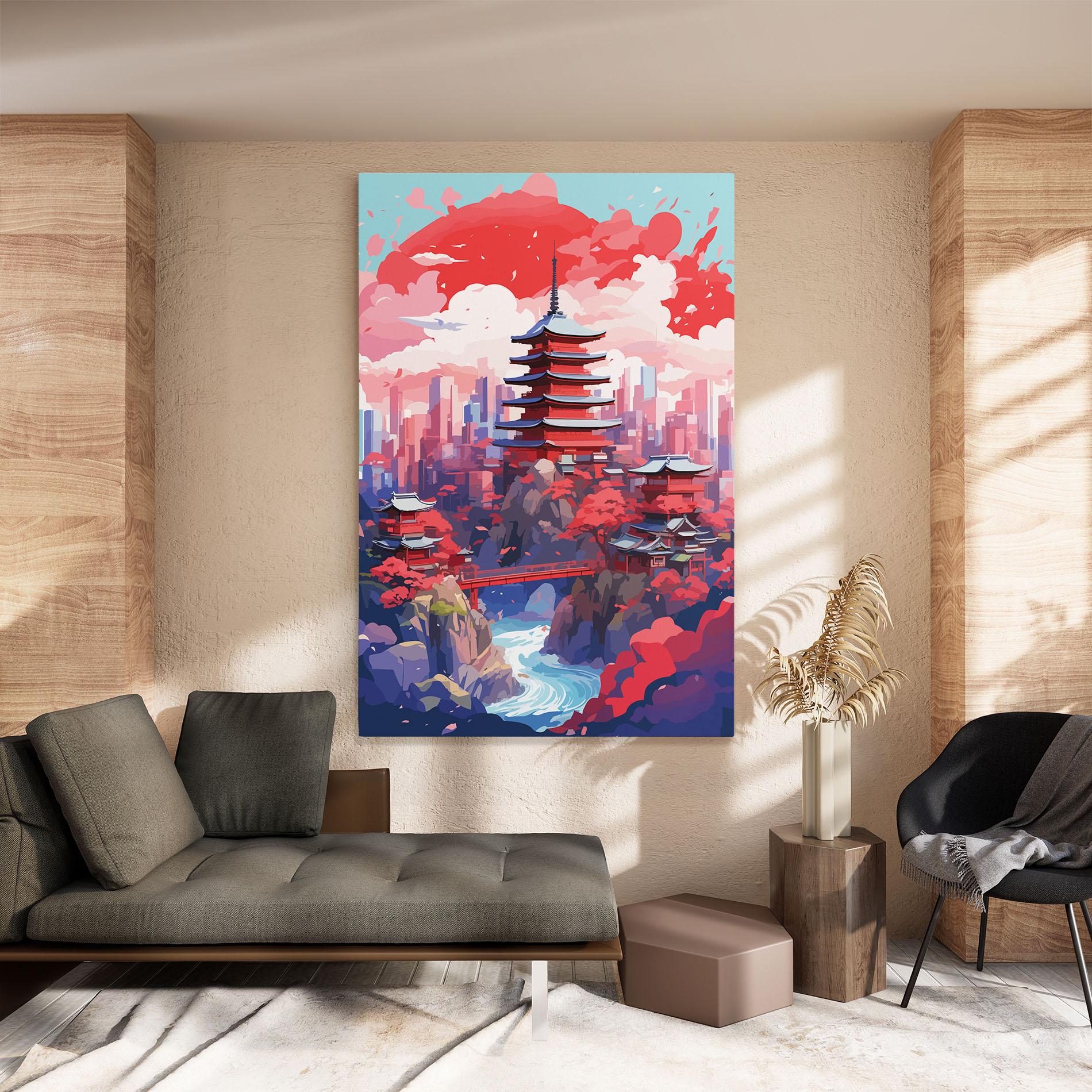 Leinwandbild City Style Art mockup 8