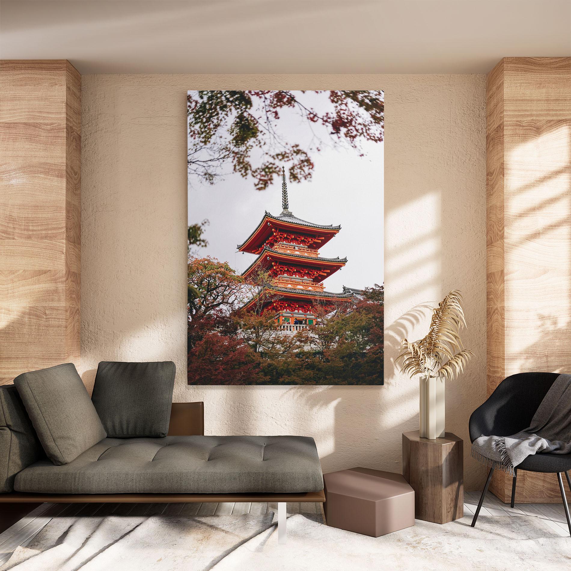 Leinwandbild Kiyomizu Dera mockup 8