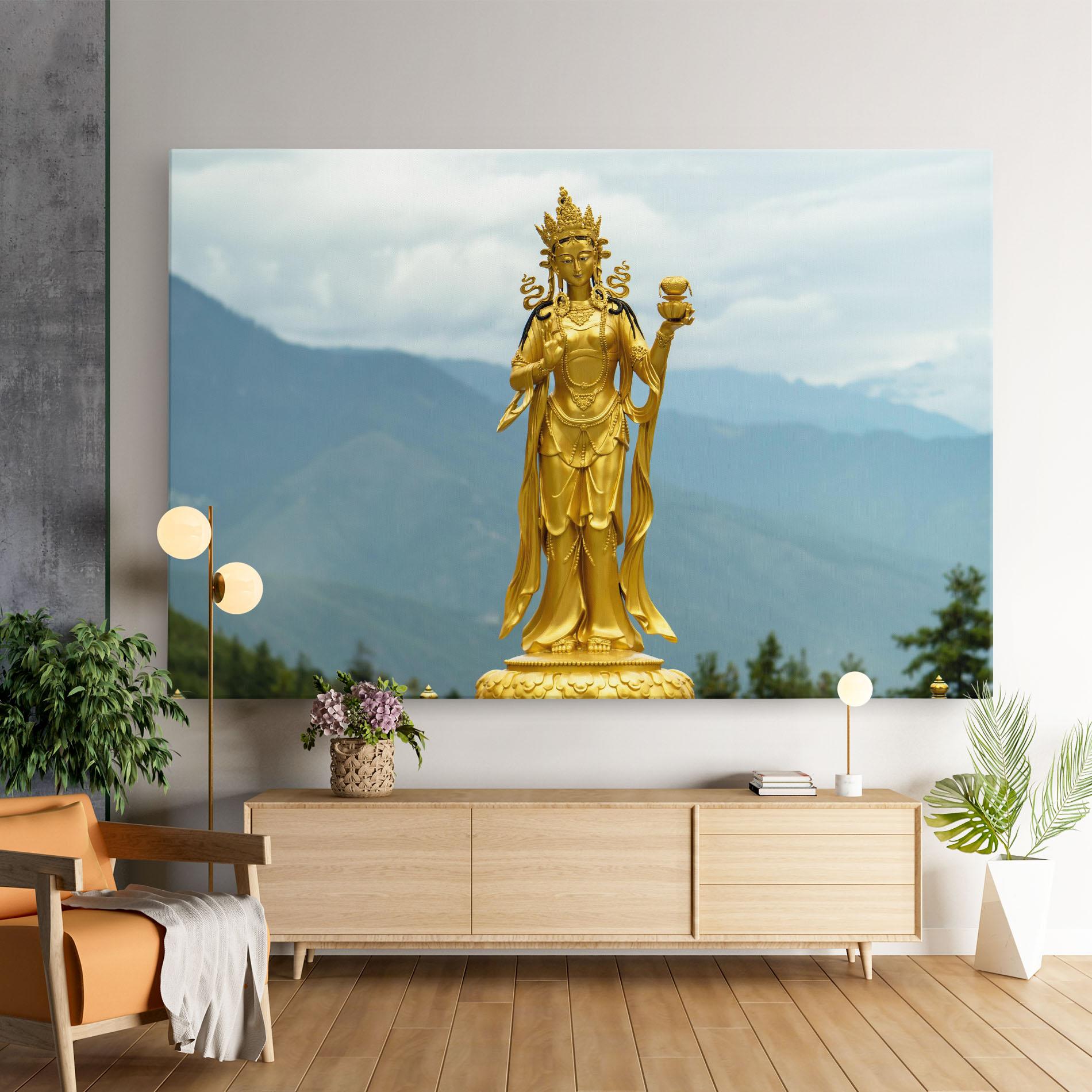 Leinwandbild Golden Tara mockup 9