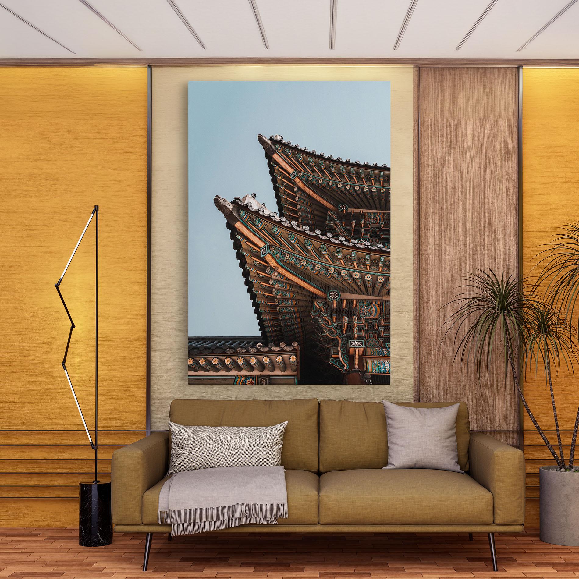 Leinwandbild Gyeongbokgung mockup 9