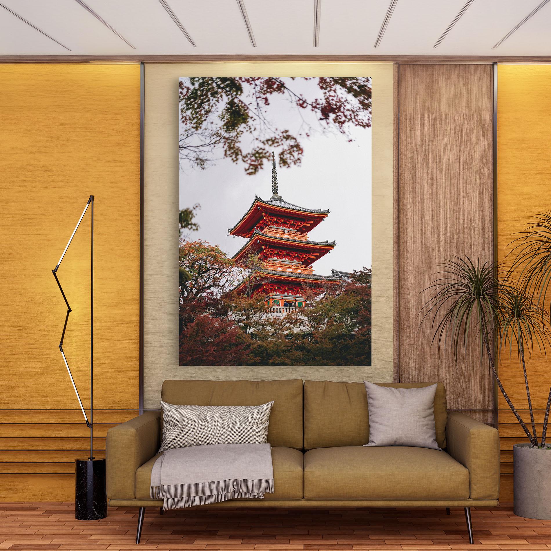 Leinwandbild Kiyomizu Dera mockup 9