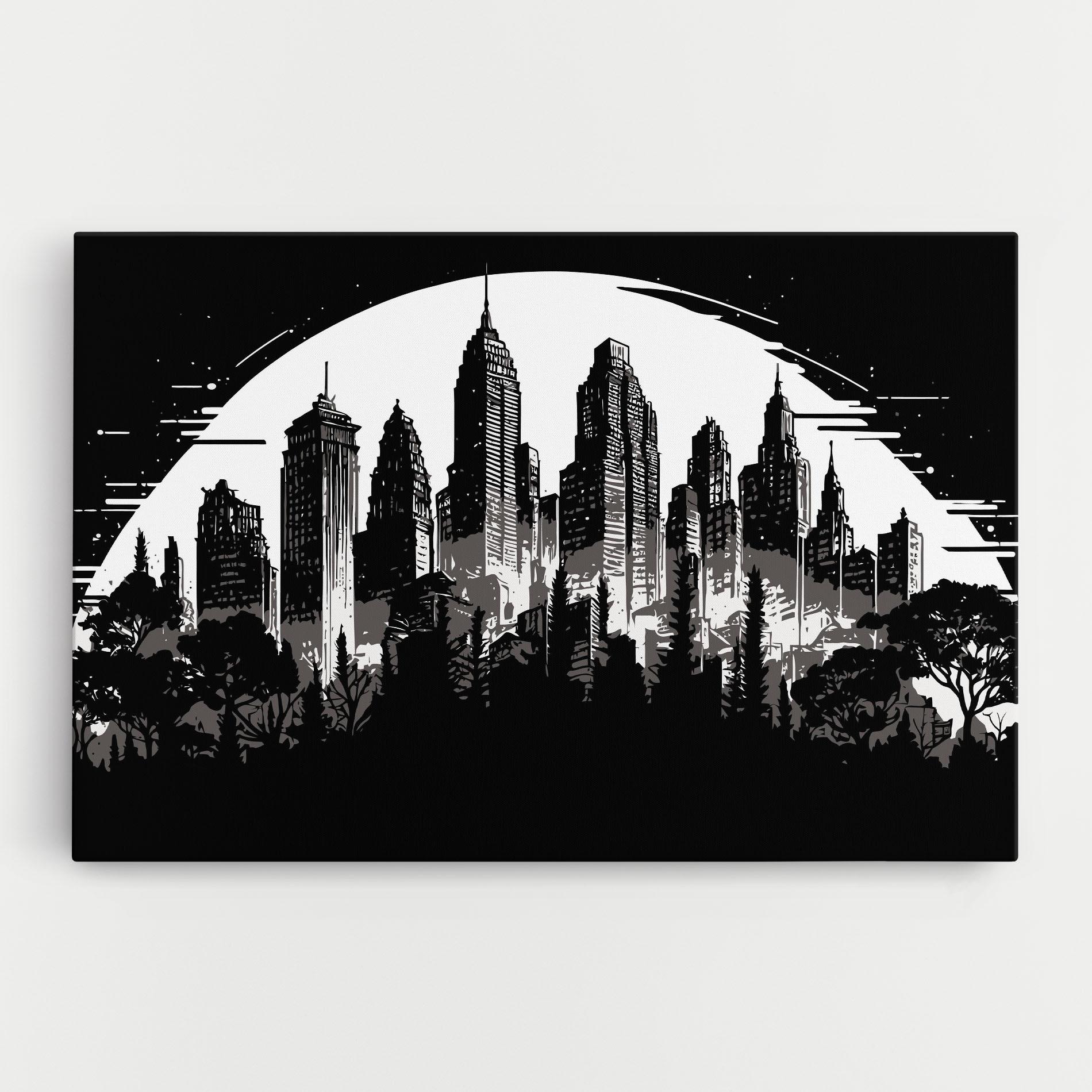 Leinwandbild Australia Moon mockup 0