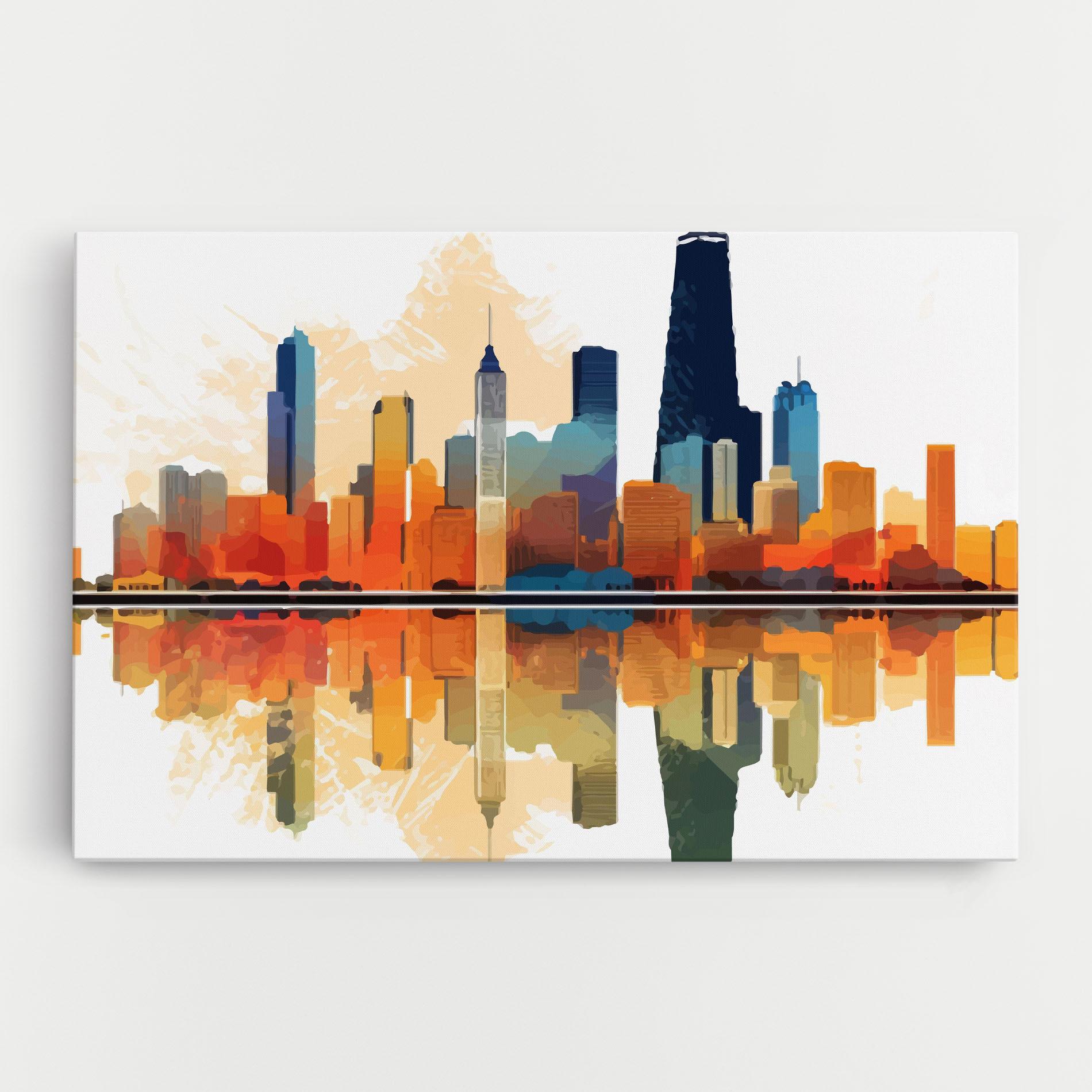 Leinwandbild Australian River mockup 0