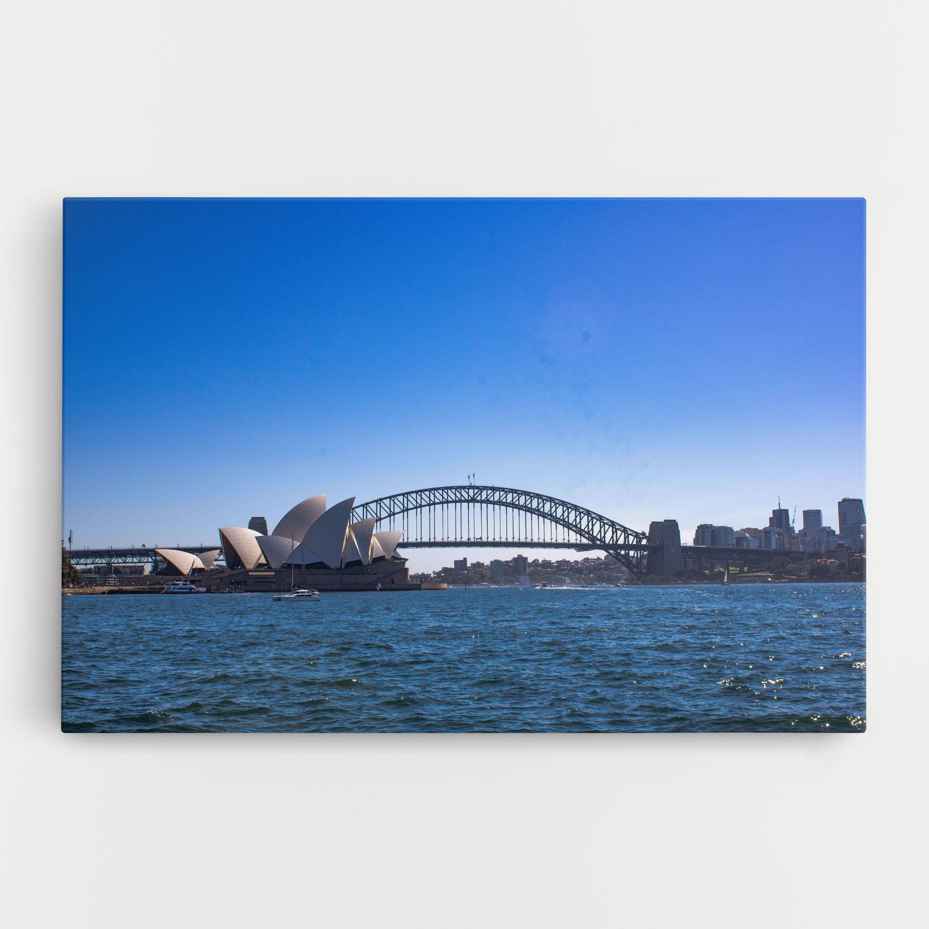 Leinwandbild Sydney Day Bridge mockup 0