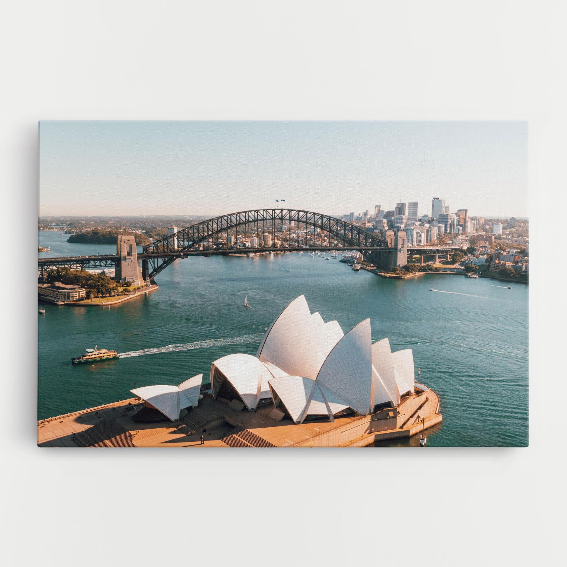 Leinwandbild Sydney View mockup 0