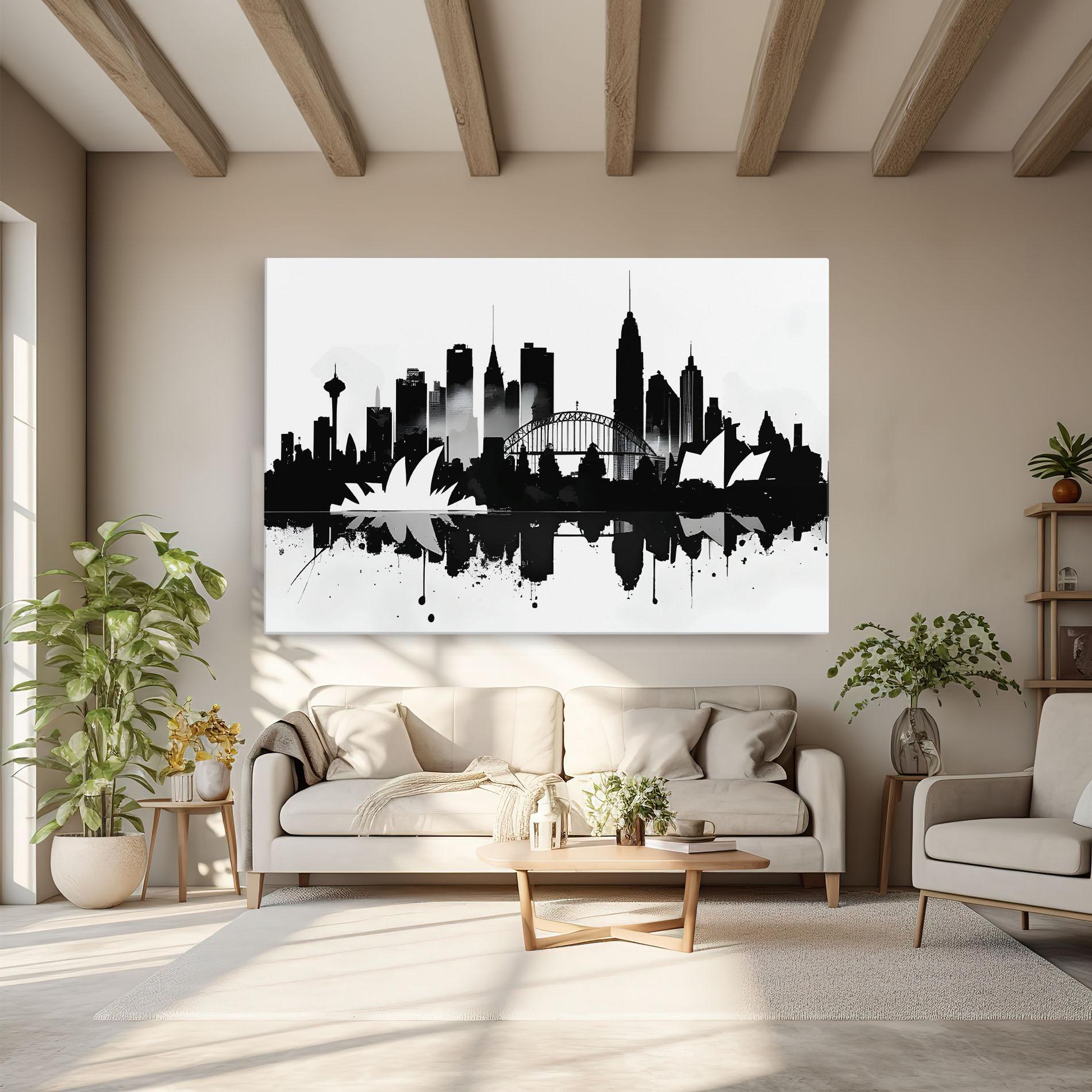 Leinwandbild Opera House Art mockup 6