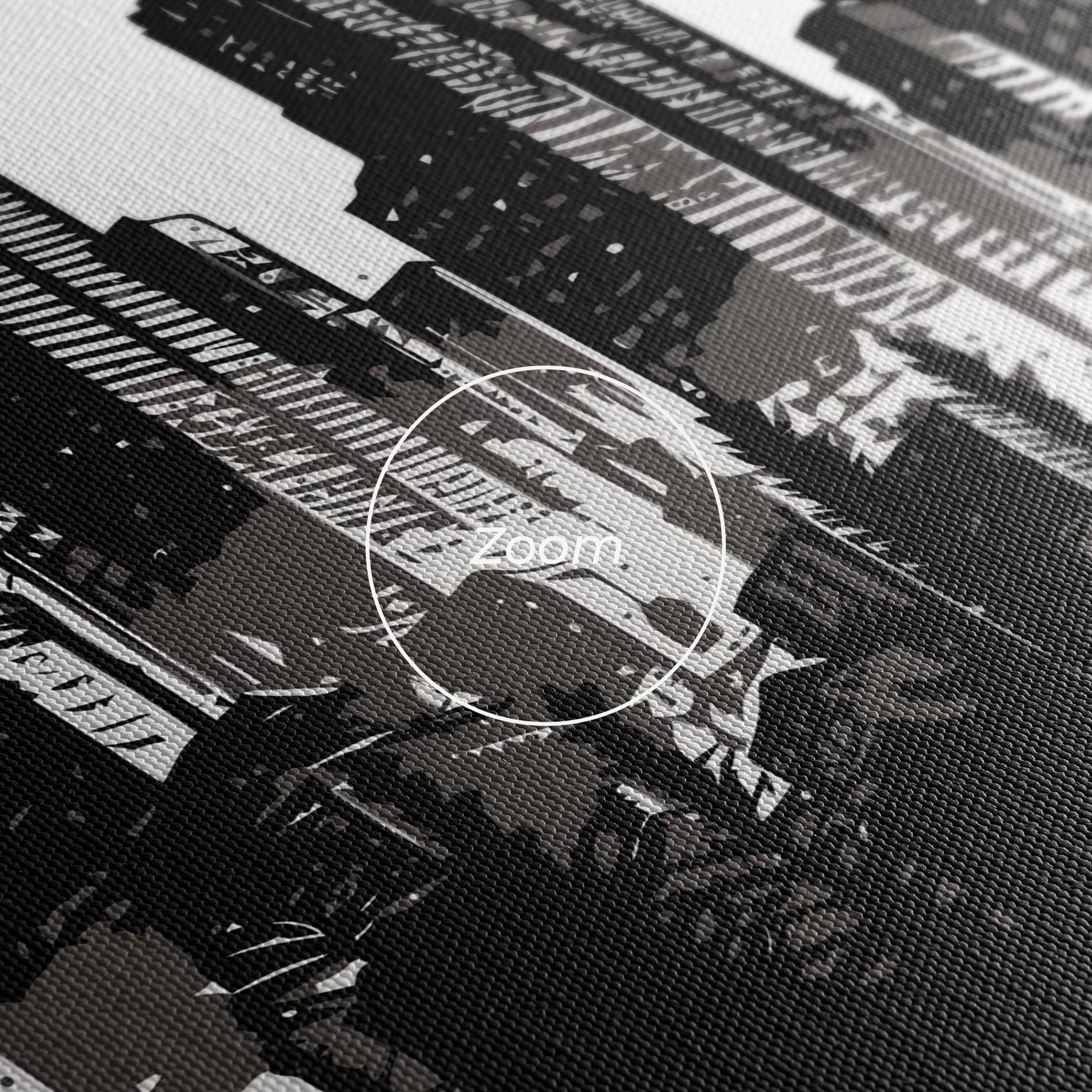 Leinwandbild Australia Moon mockup 3