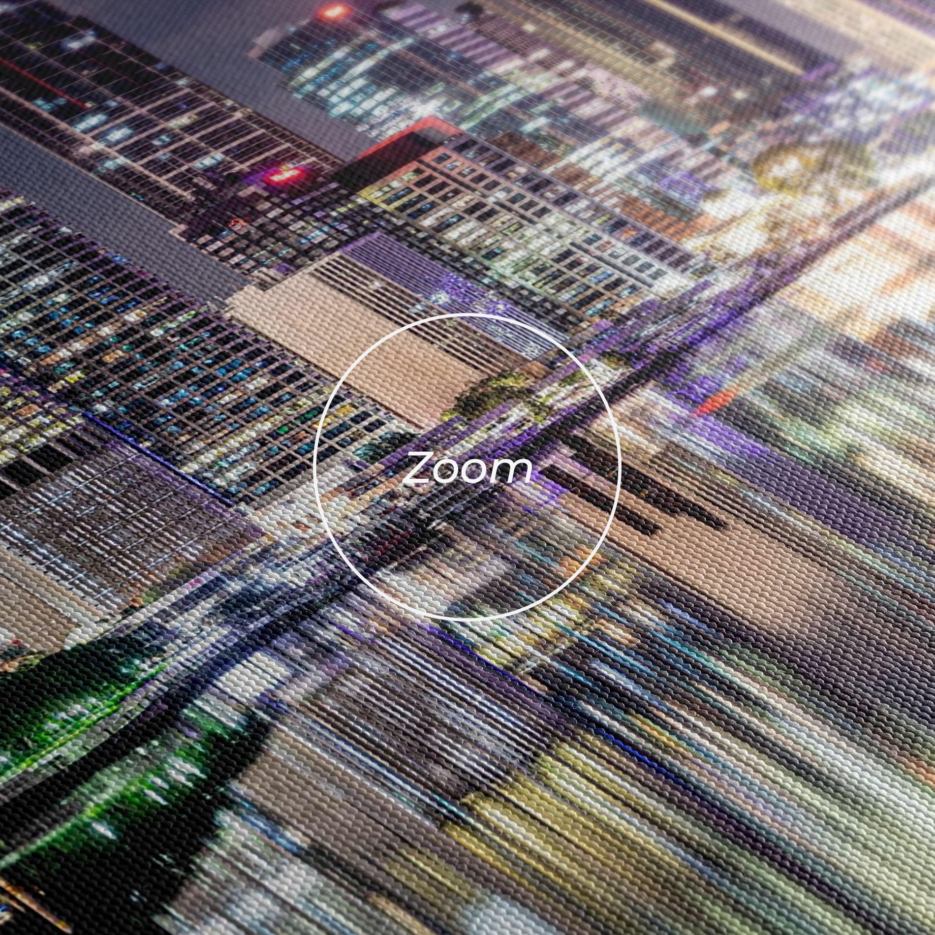 Leinwandbild Brisbane Night mockup 3