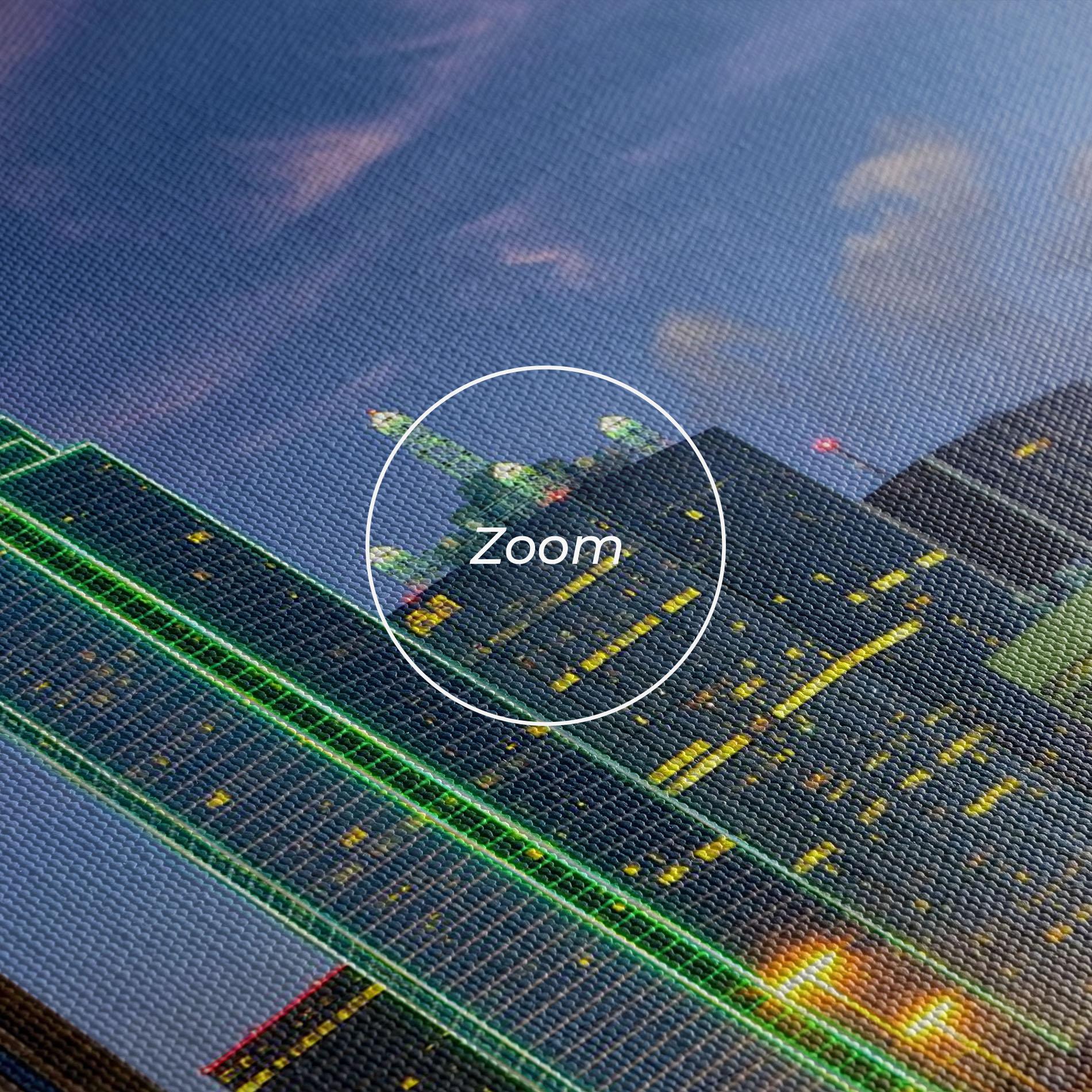 Leinwandbild Dallas Dusk mockup 3