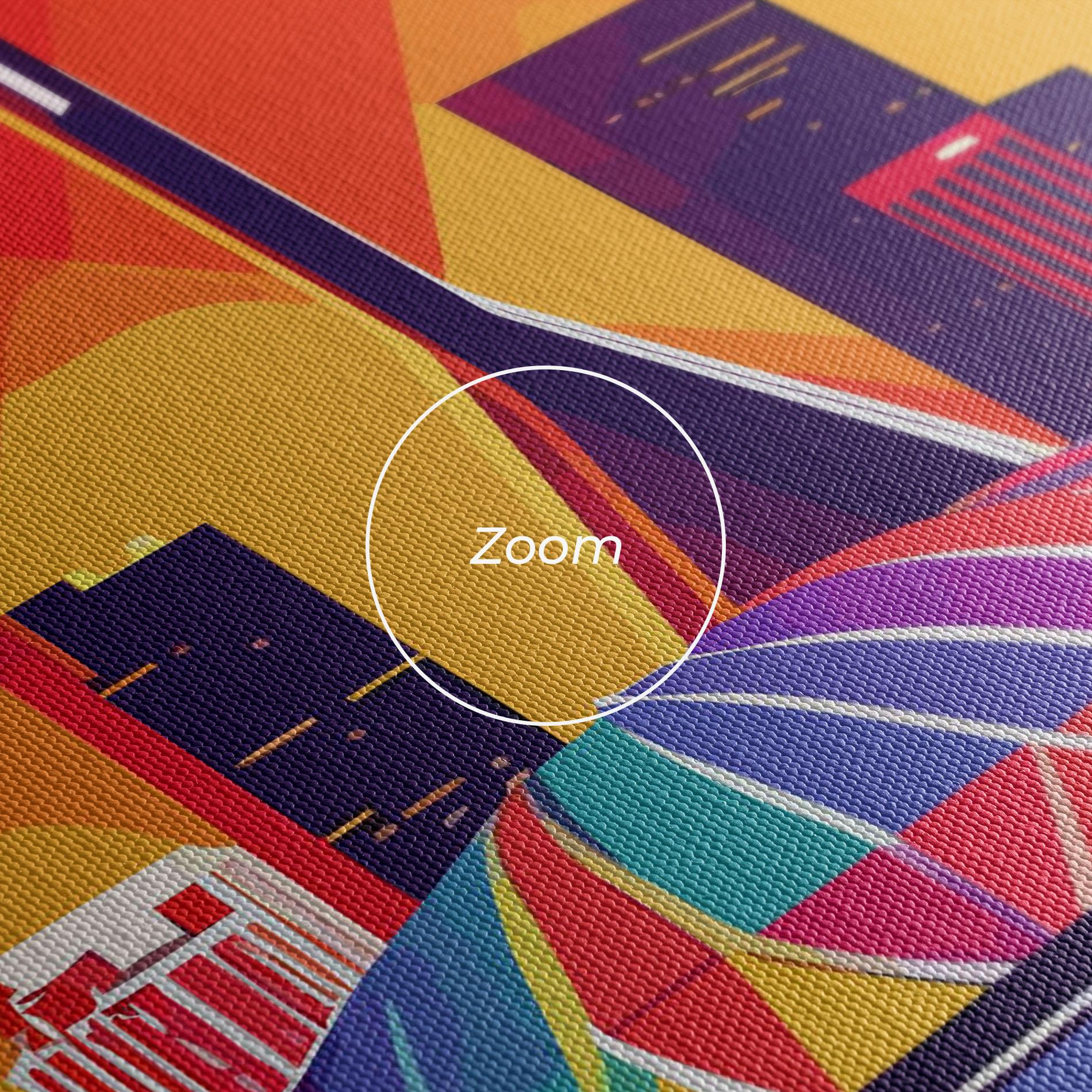 Leinwandbild Olympic Stadium mockup 3