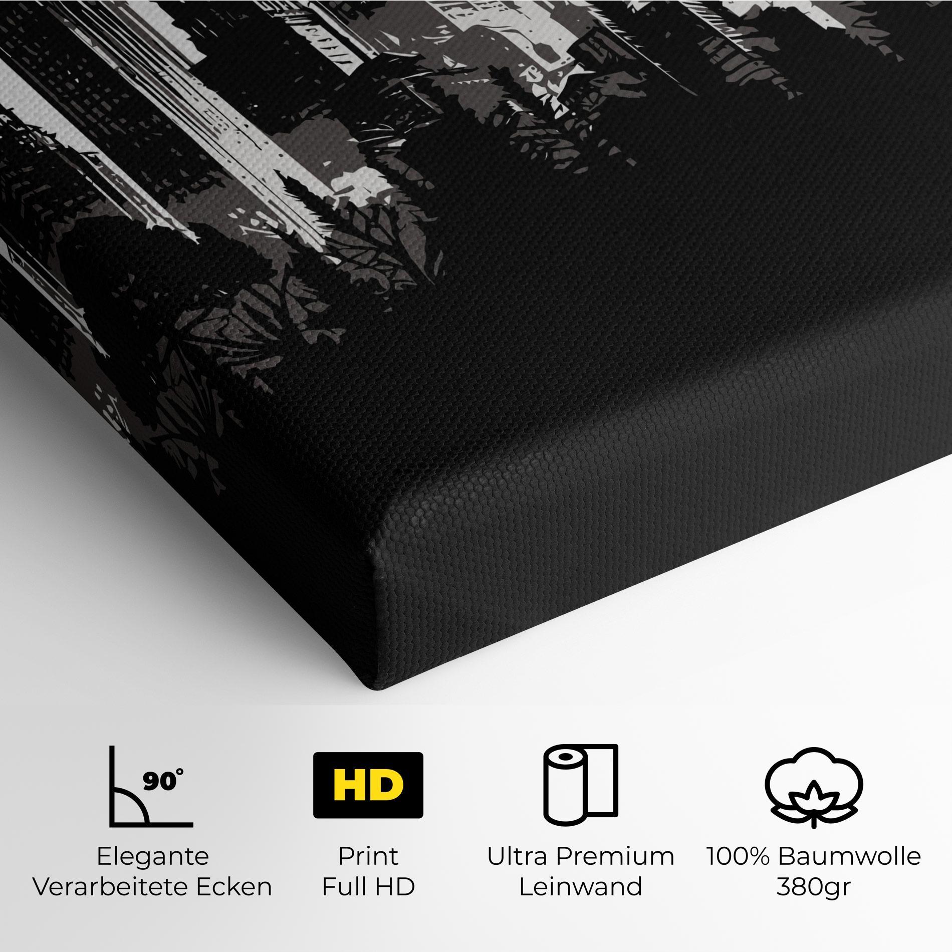 Leinwandbild Australia Moon mockup 4