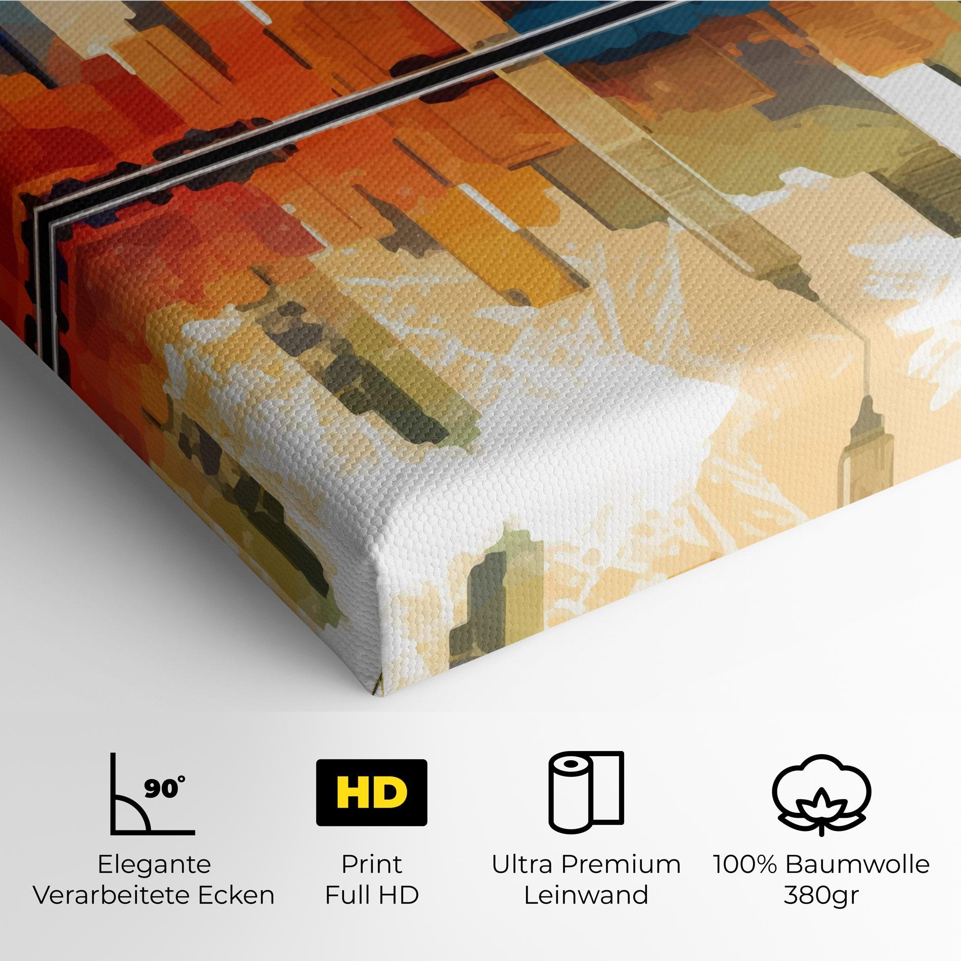 Leinwandbild Australian River mockup 4