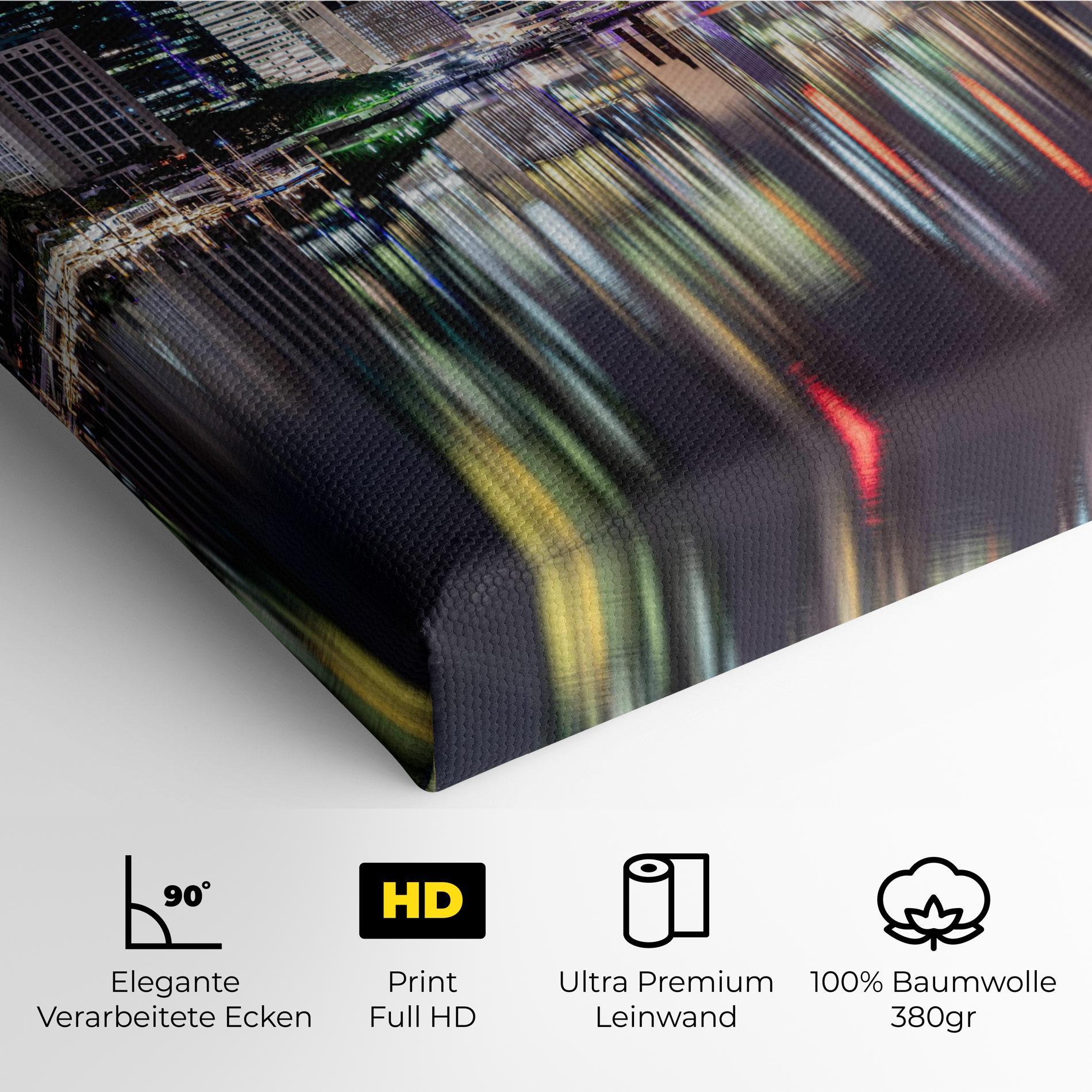 Leinwandbild Brisbane Night mockup 4