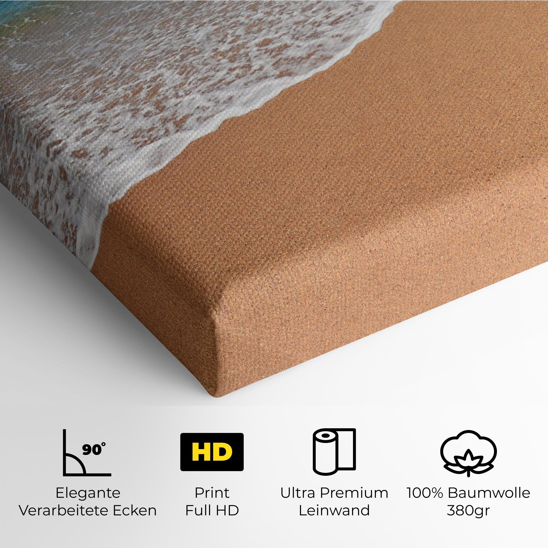 Leinwandbild Pristine Beach mockup 4