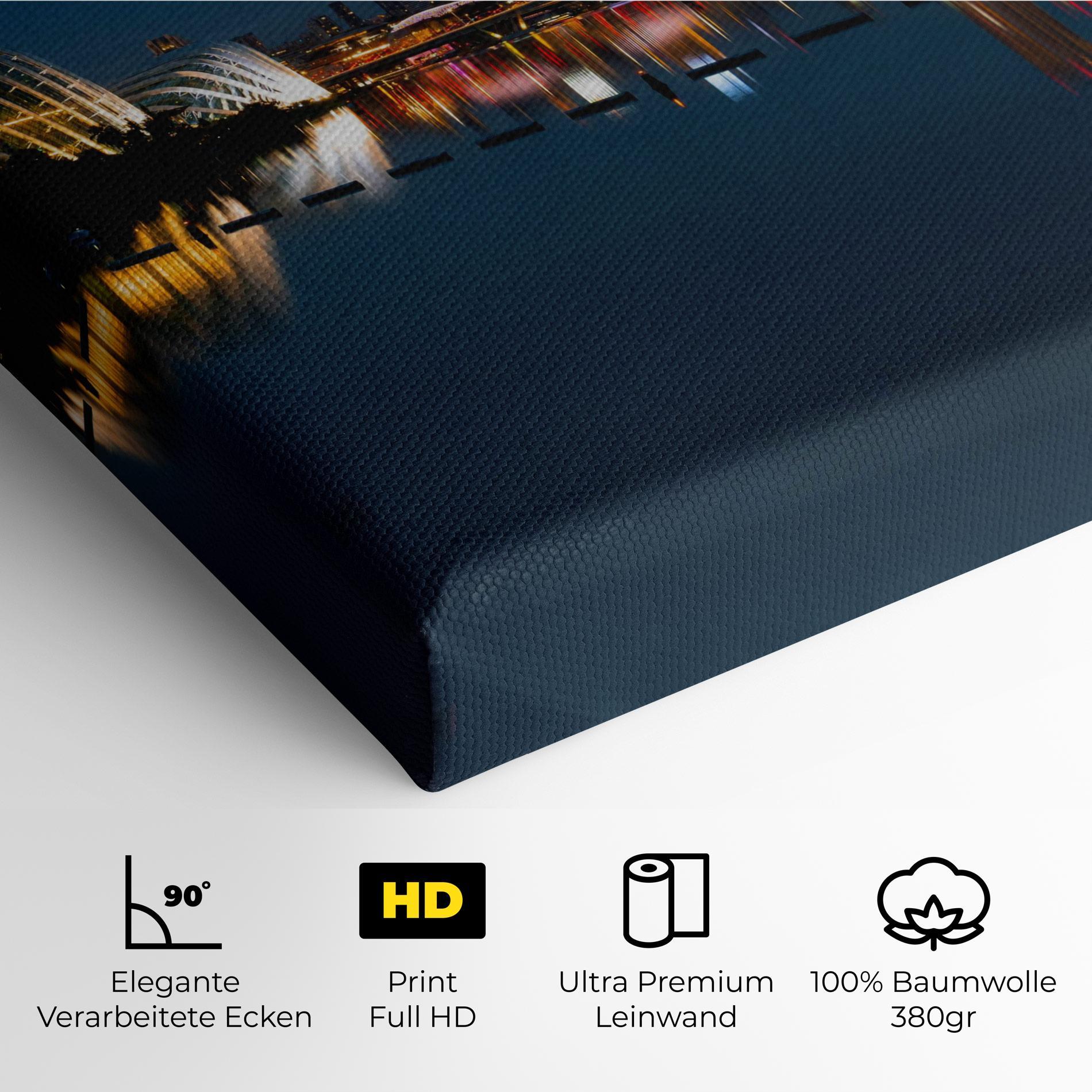 Leinwandbild Singapore City Skyline mockup 4