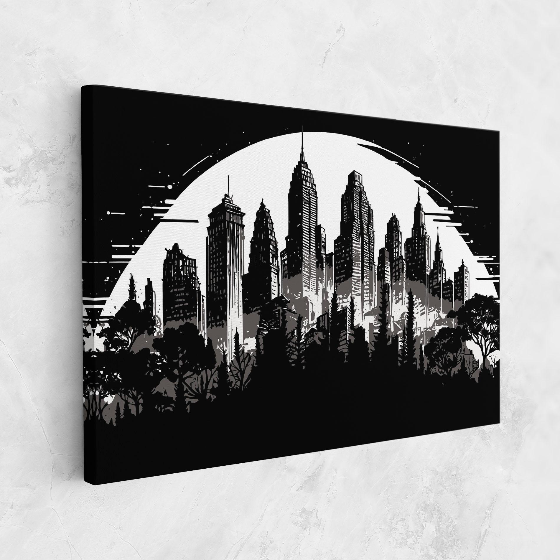 Leinwandbild Australia Moon mockup 1