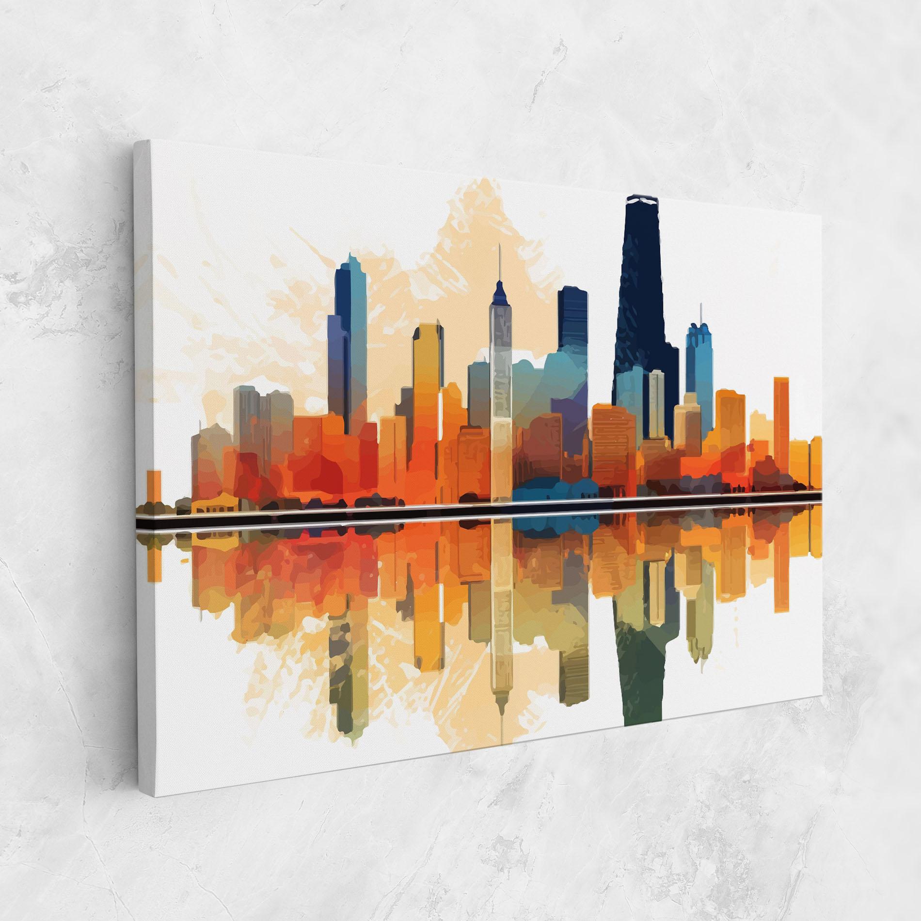 Leinwandbild Australian River mockup 1