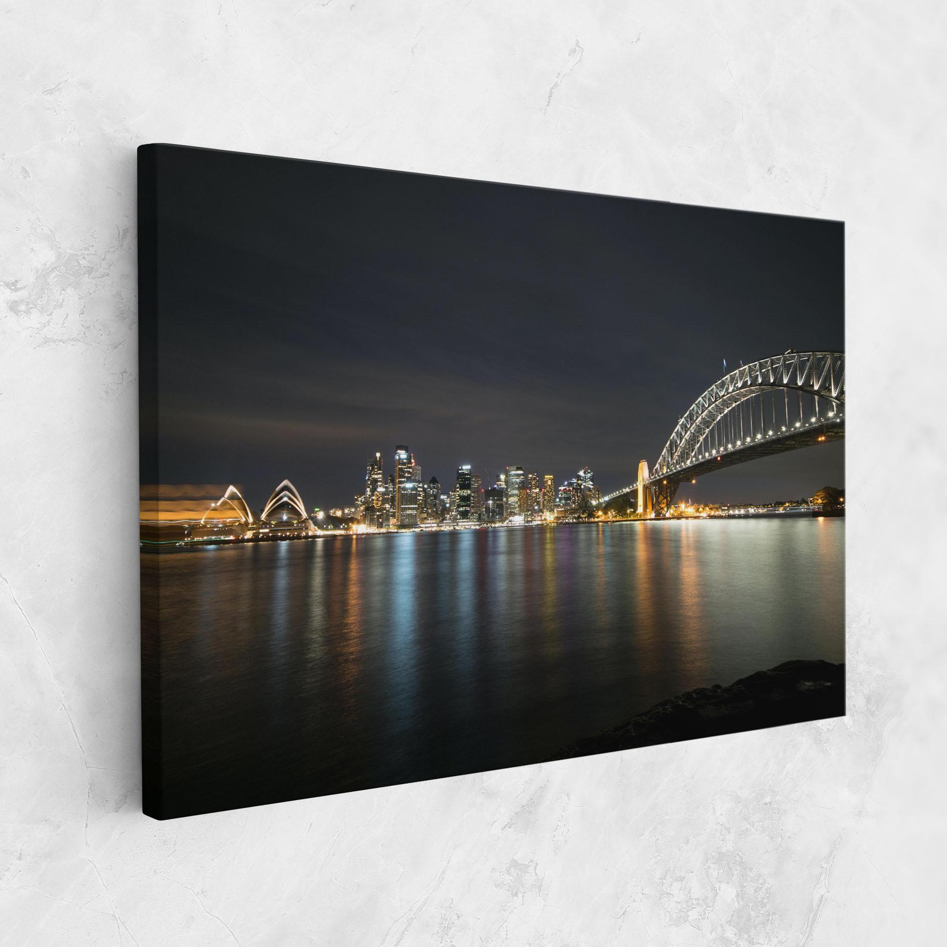 Leinwandbild Harbour Bridge mockup 1