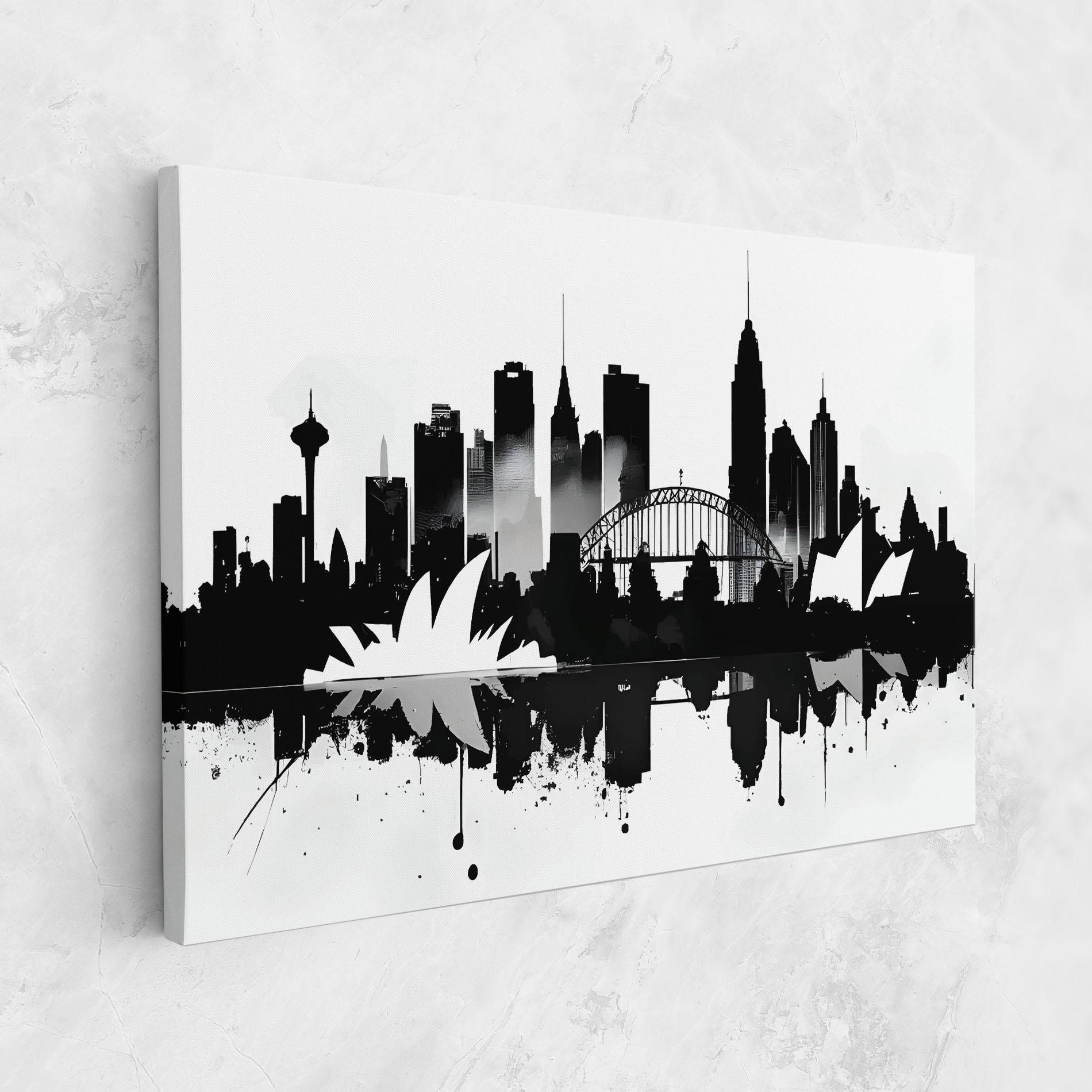 Leinwandbild Opera House Art mockup 1