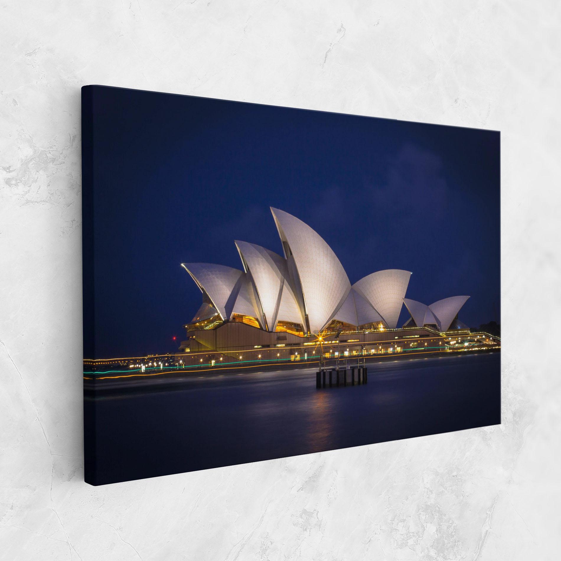 Leinwandbild Opera House View mockup 1