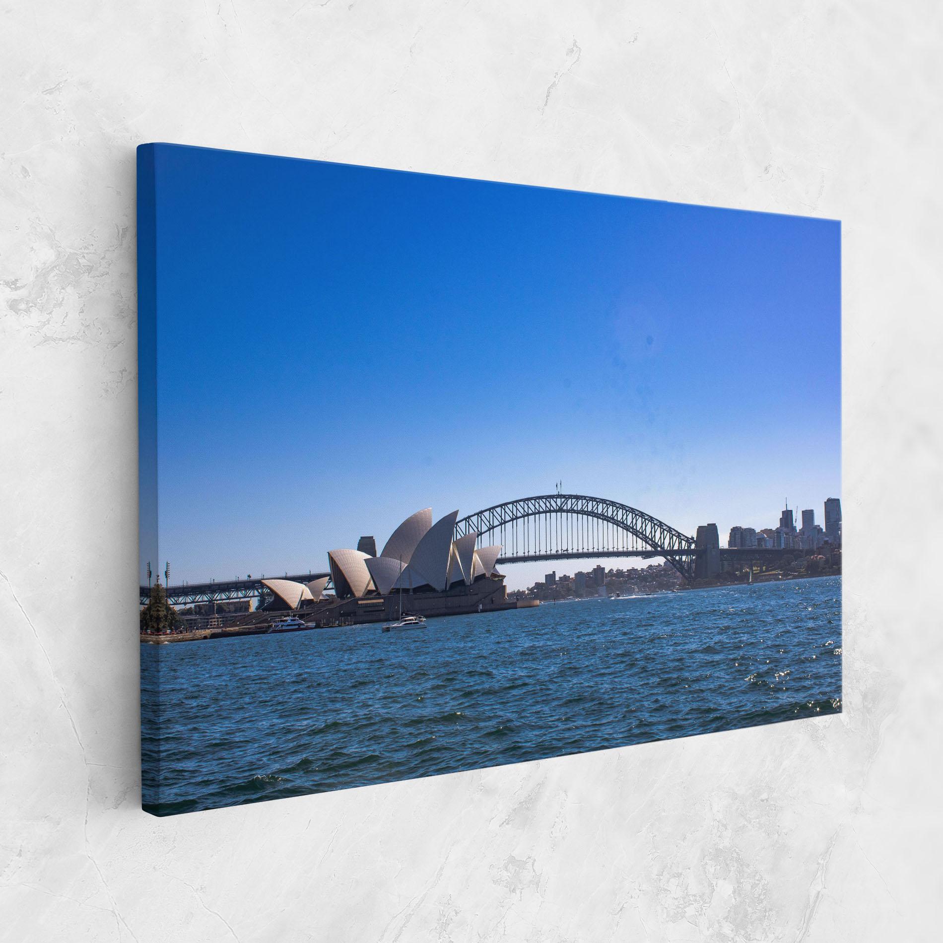 Leinwandbild Sydney Day Bridge mockup 1