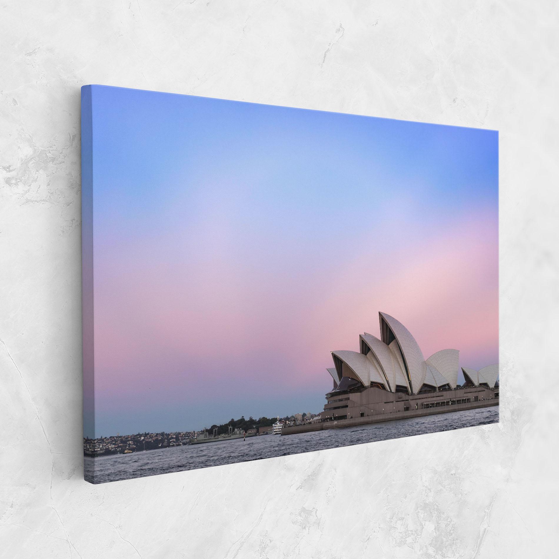 Leinwandbild Sydney Purple Sky mockup 1