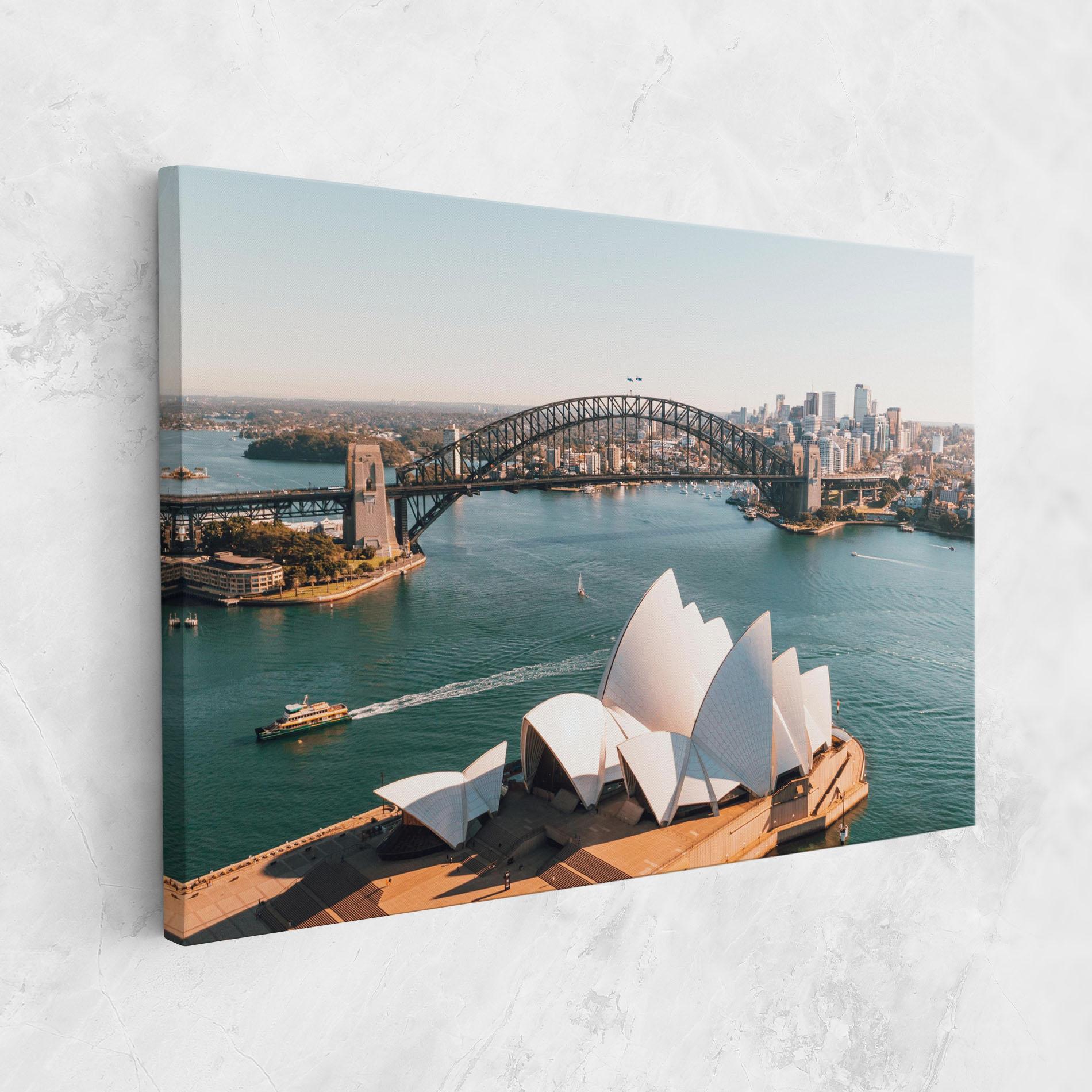 Leinwandbild Sydney View mockup 1