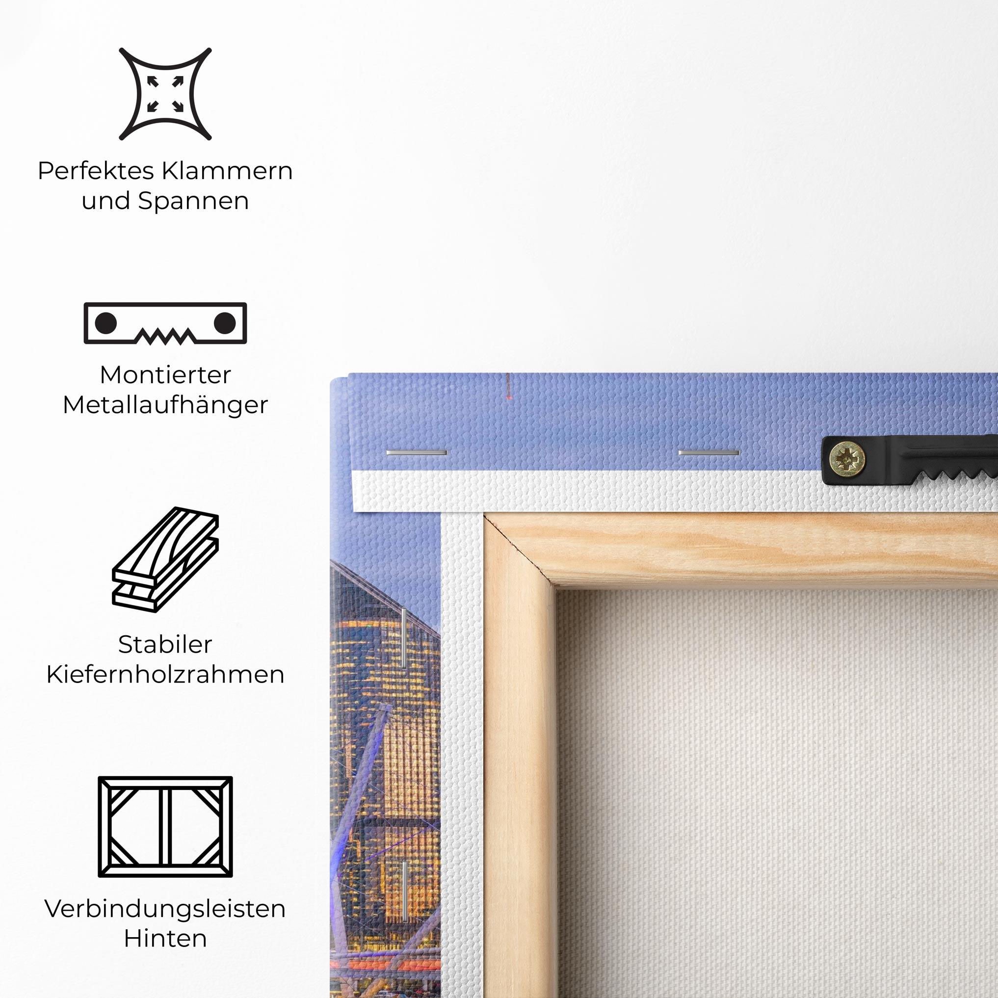 Leinwandbild Brisbane River Australia mockup 5