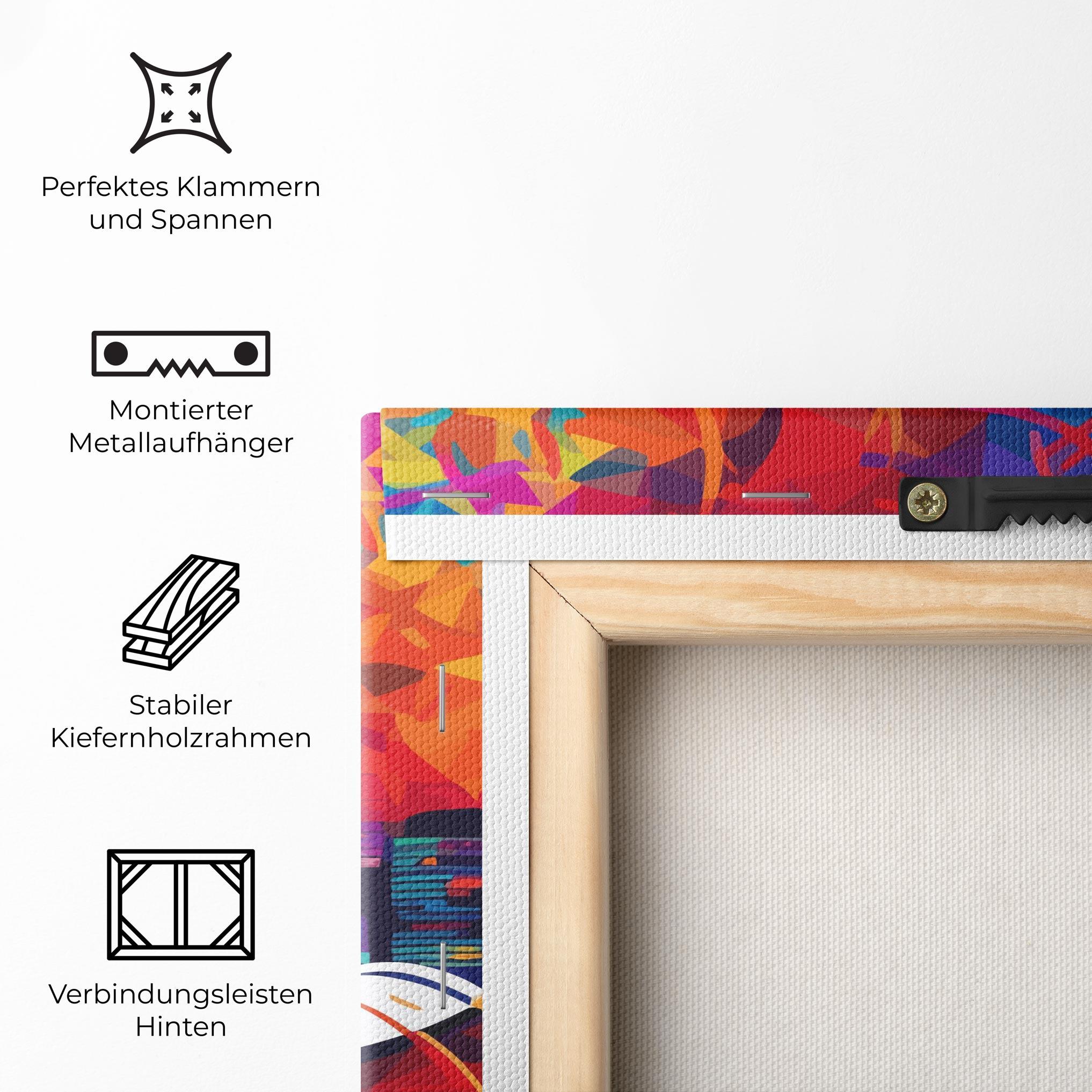 Leinwandbild Olympic Stadium Art mockup 5