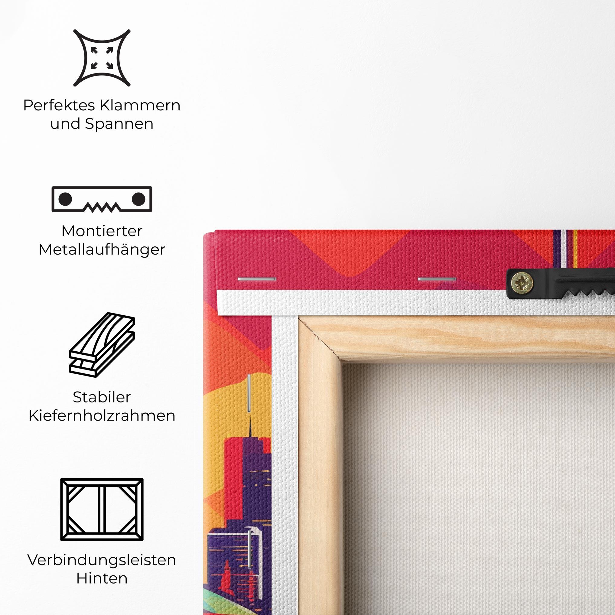 Leinwandbild Olympic Stadium mockup 5