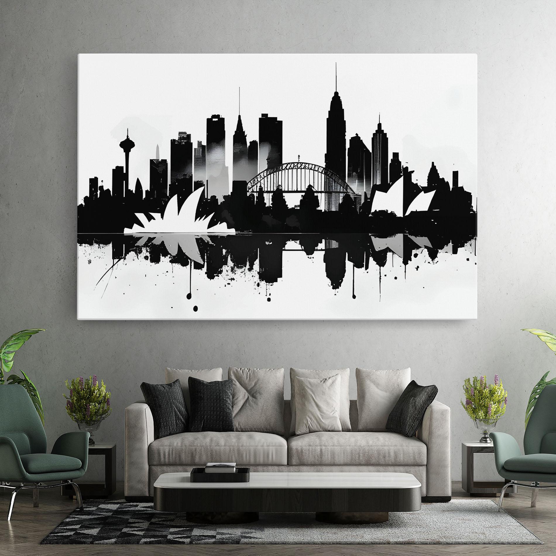 Leinwandbild Opera House Art mockup 7