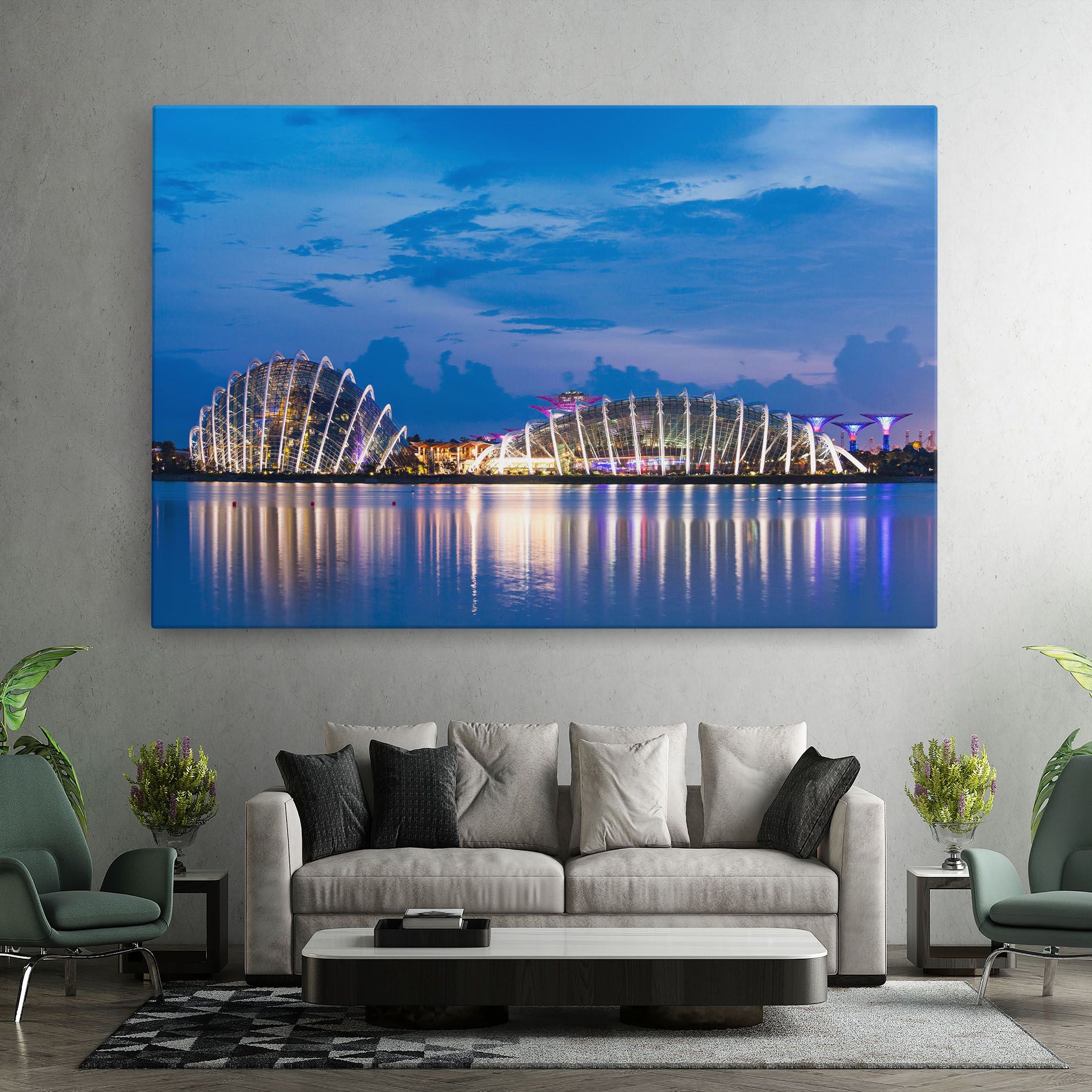 Singapore Blue Sunset mockup 7
