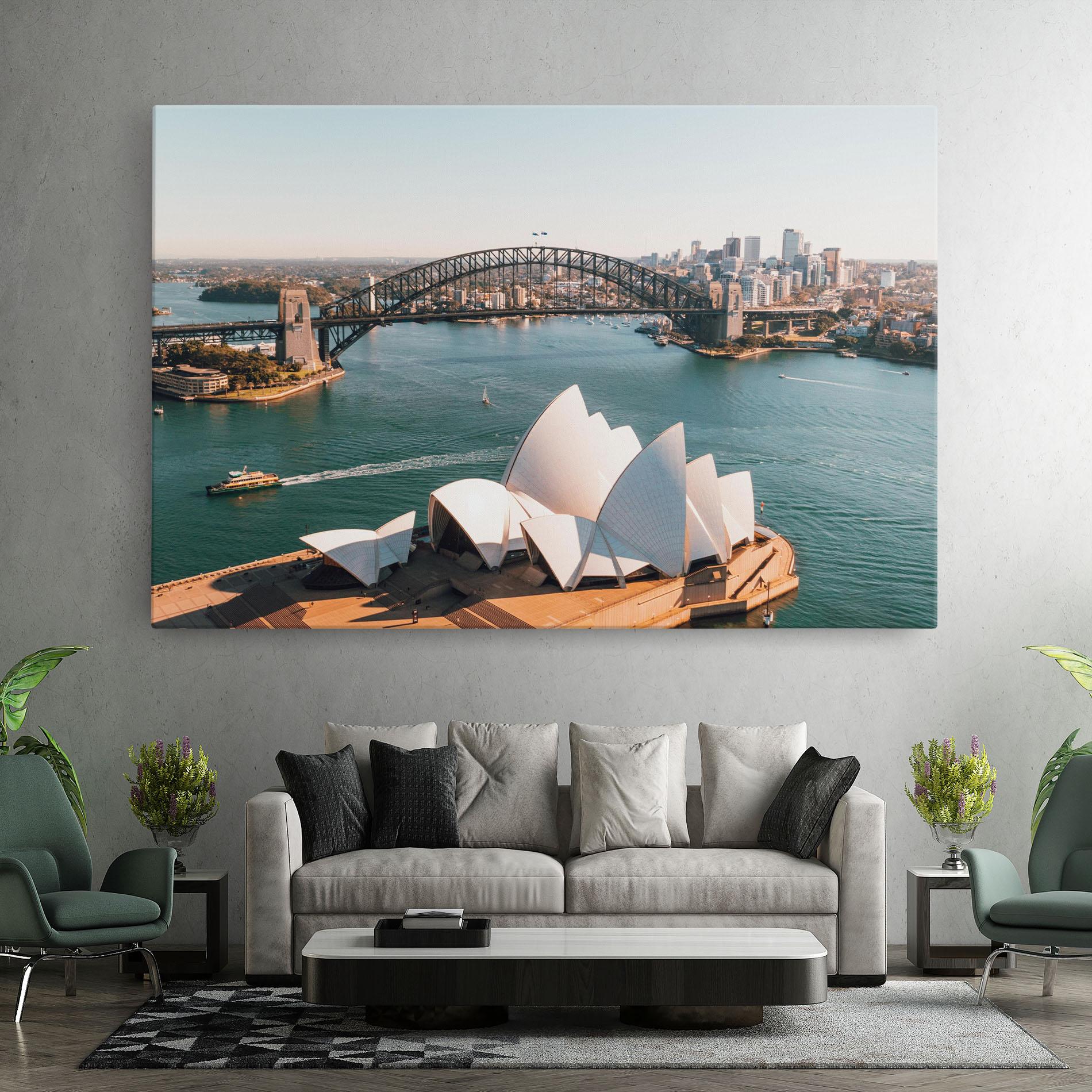 Leinwandbild Sydney View mockup 7