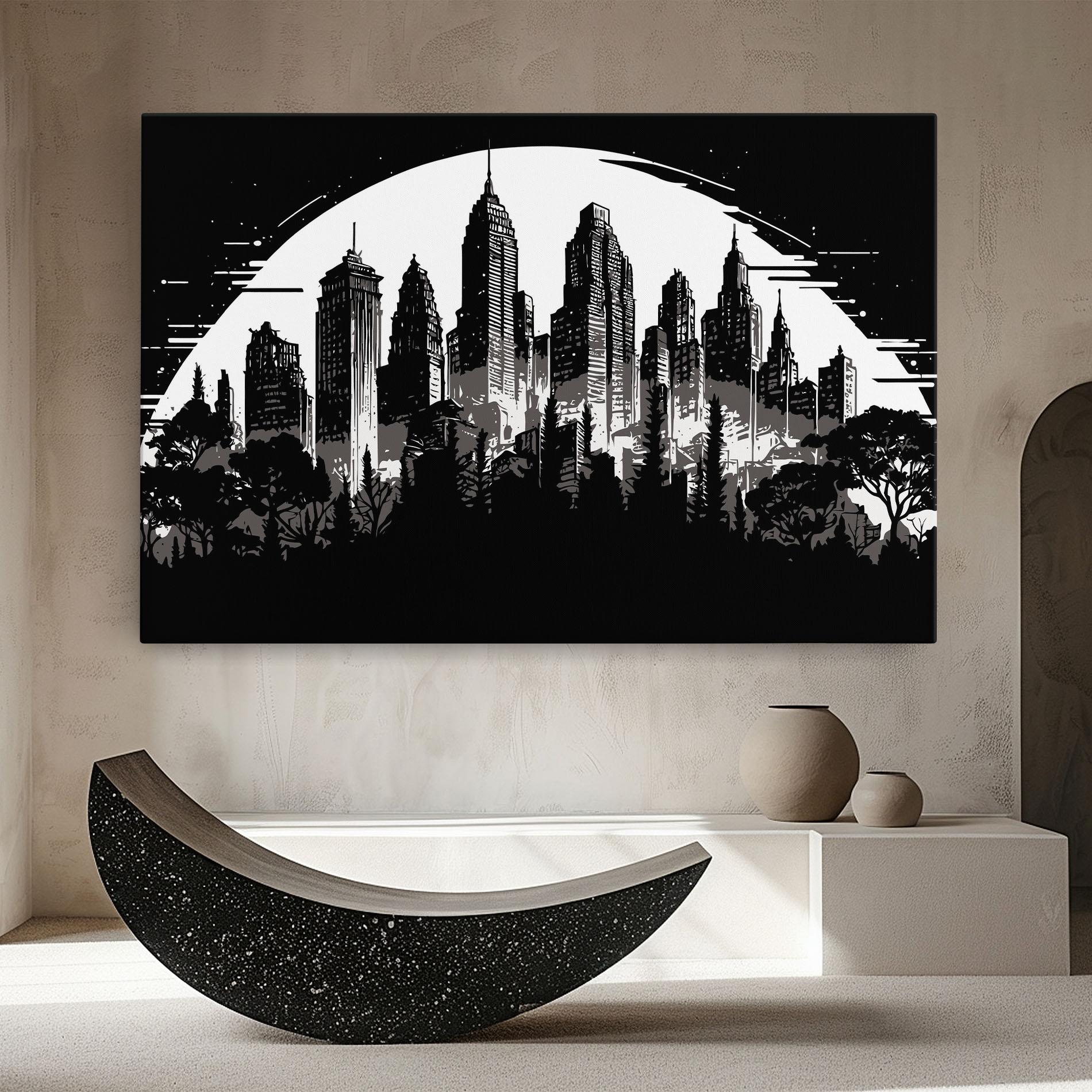 Leinwandbild Australia Moon mockup 8