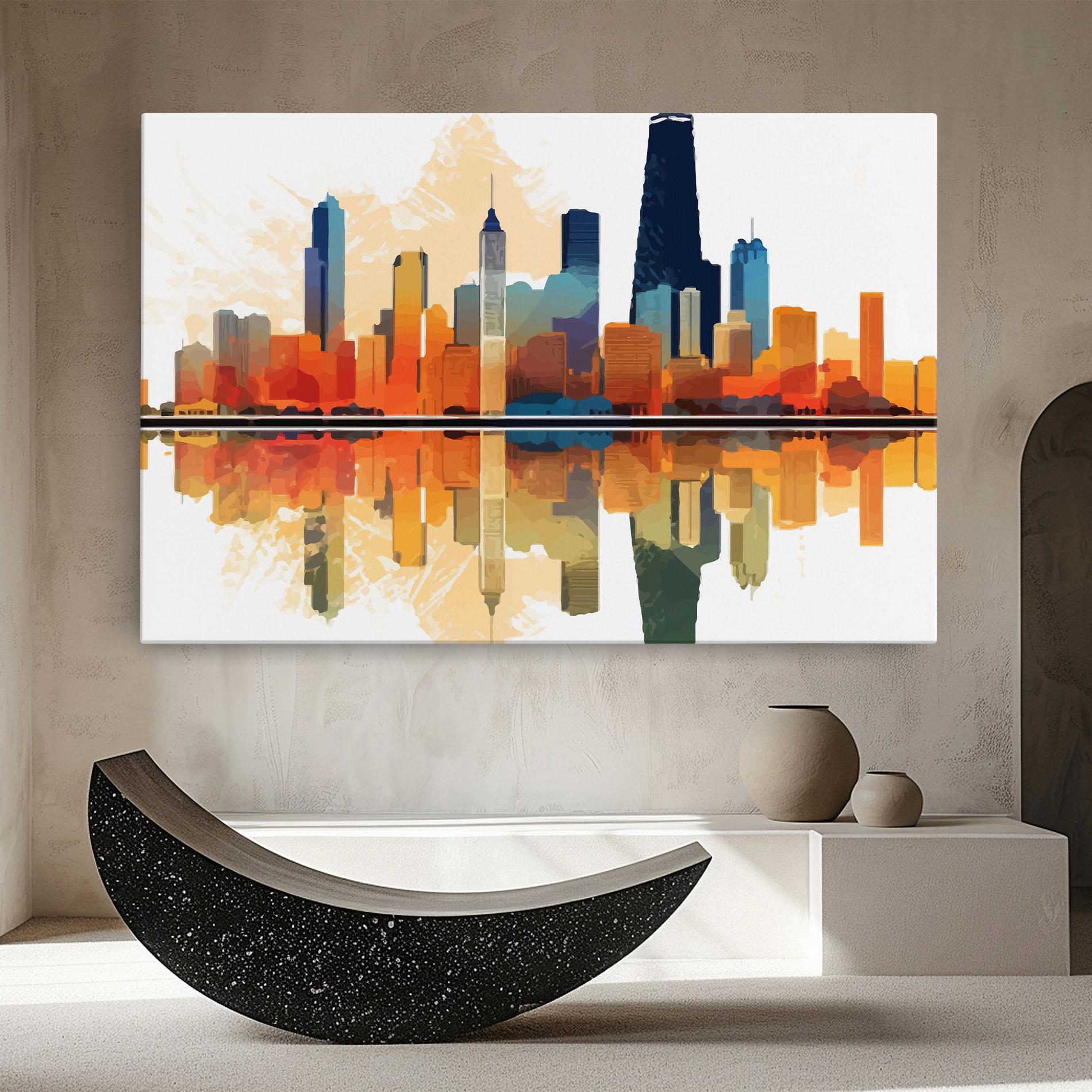 Leinwandbild Australian River mockup 8