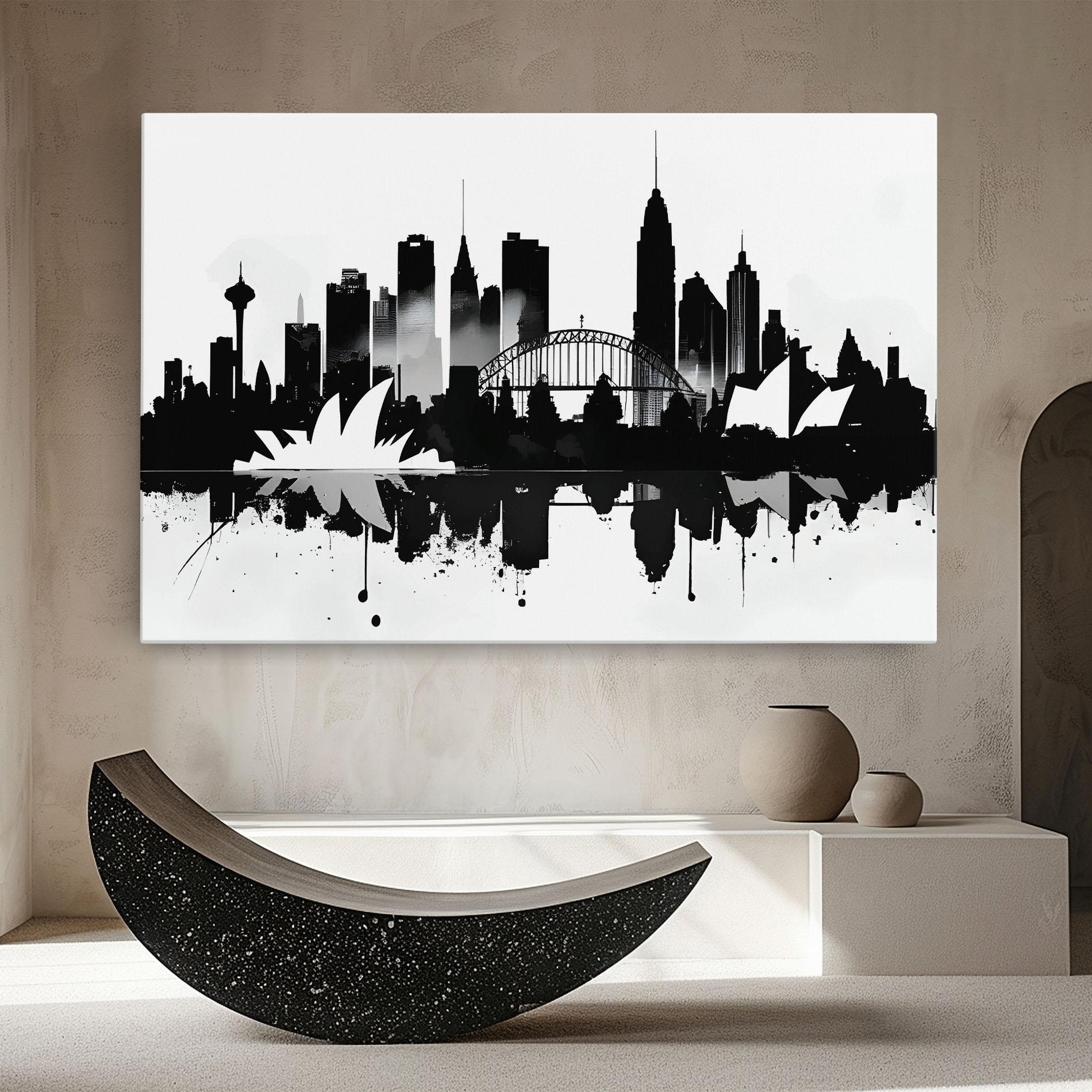 Leinwandbild Opera House Art mockup 8