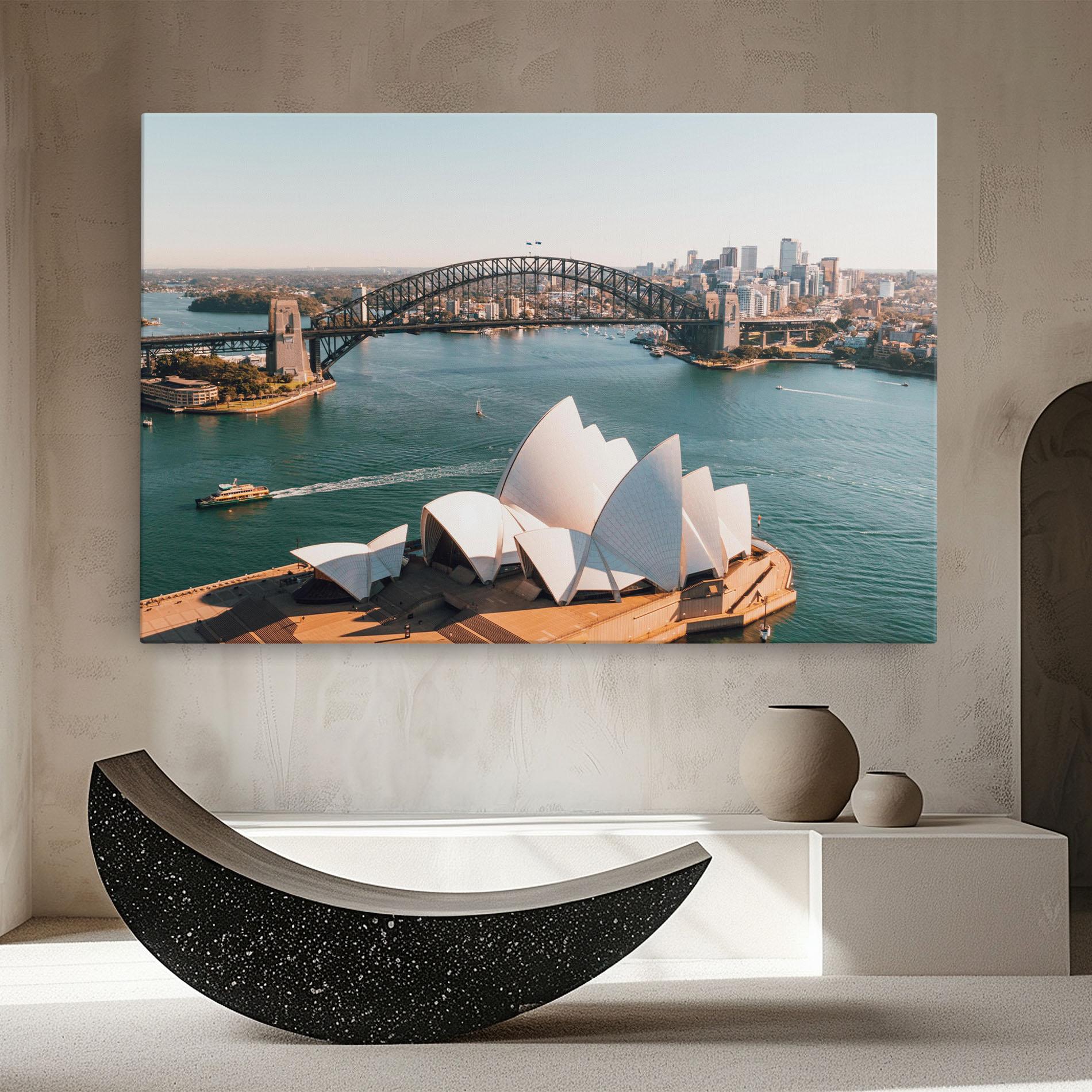 Leinwandbild Sydney View mockup 8