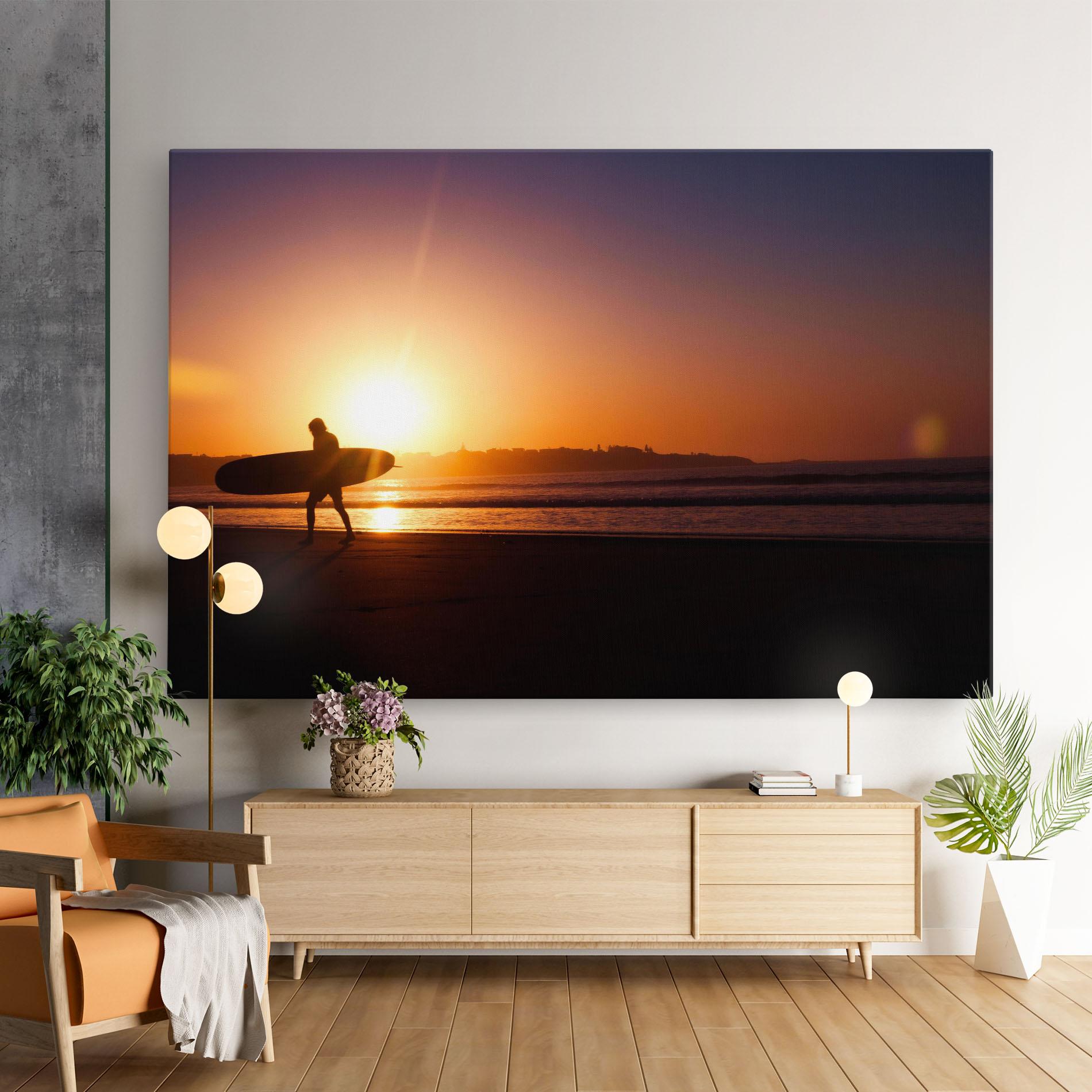 Leinwandbild Australian Sunset mockup 9