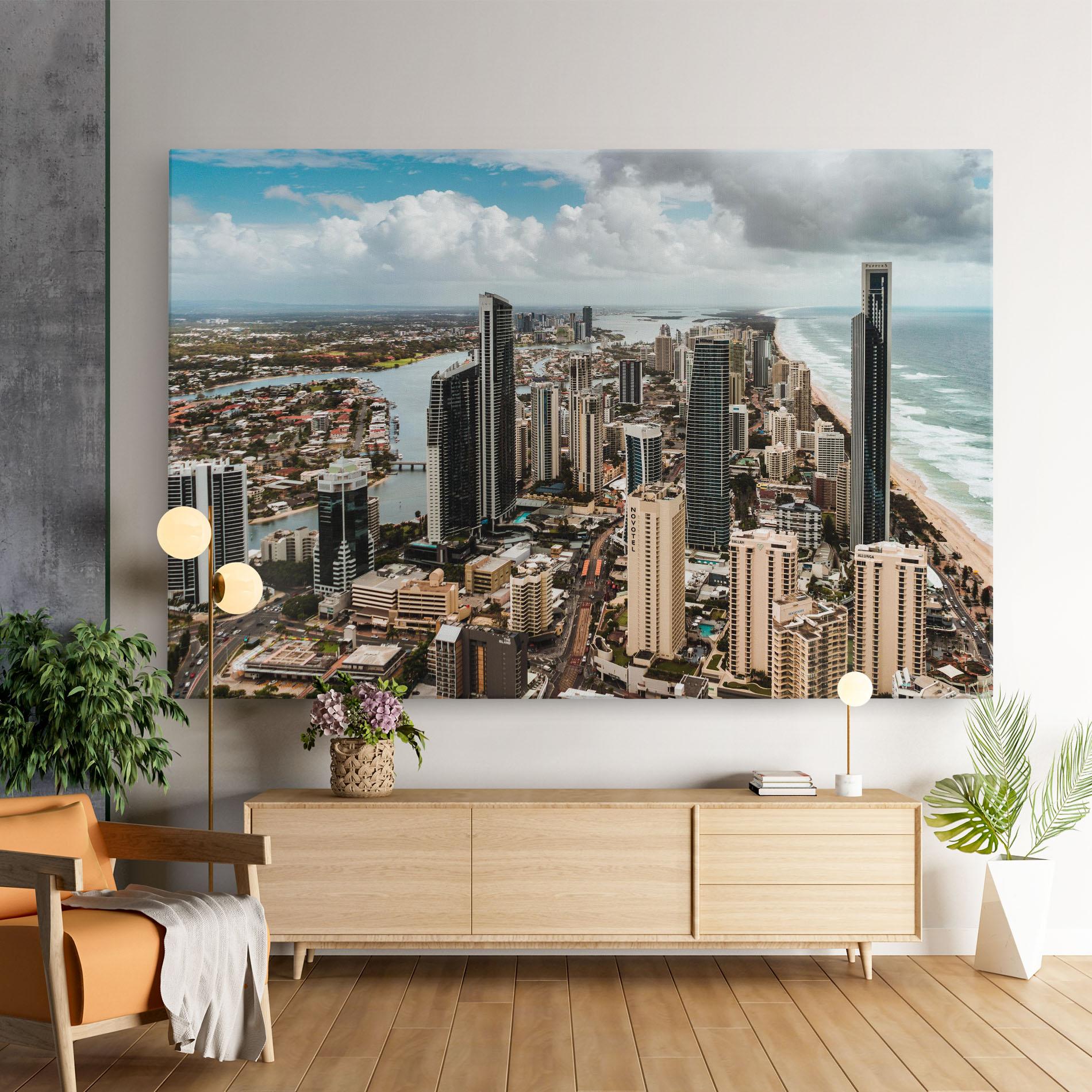 Leinwandbild Gold Coast mockup 9