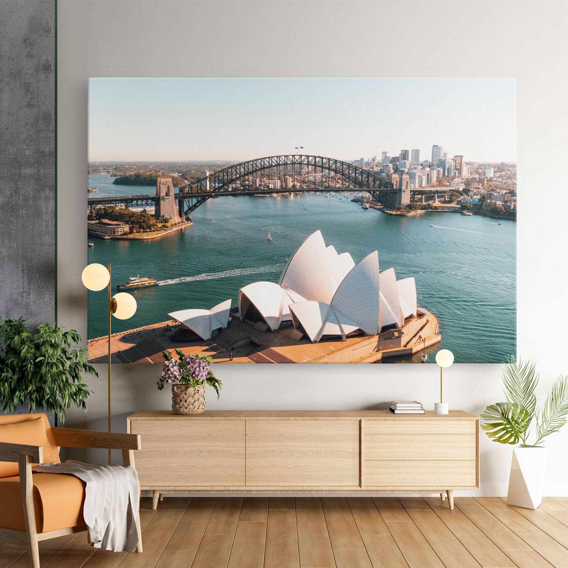 Leinwandbild Sydney View mockup 9