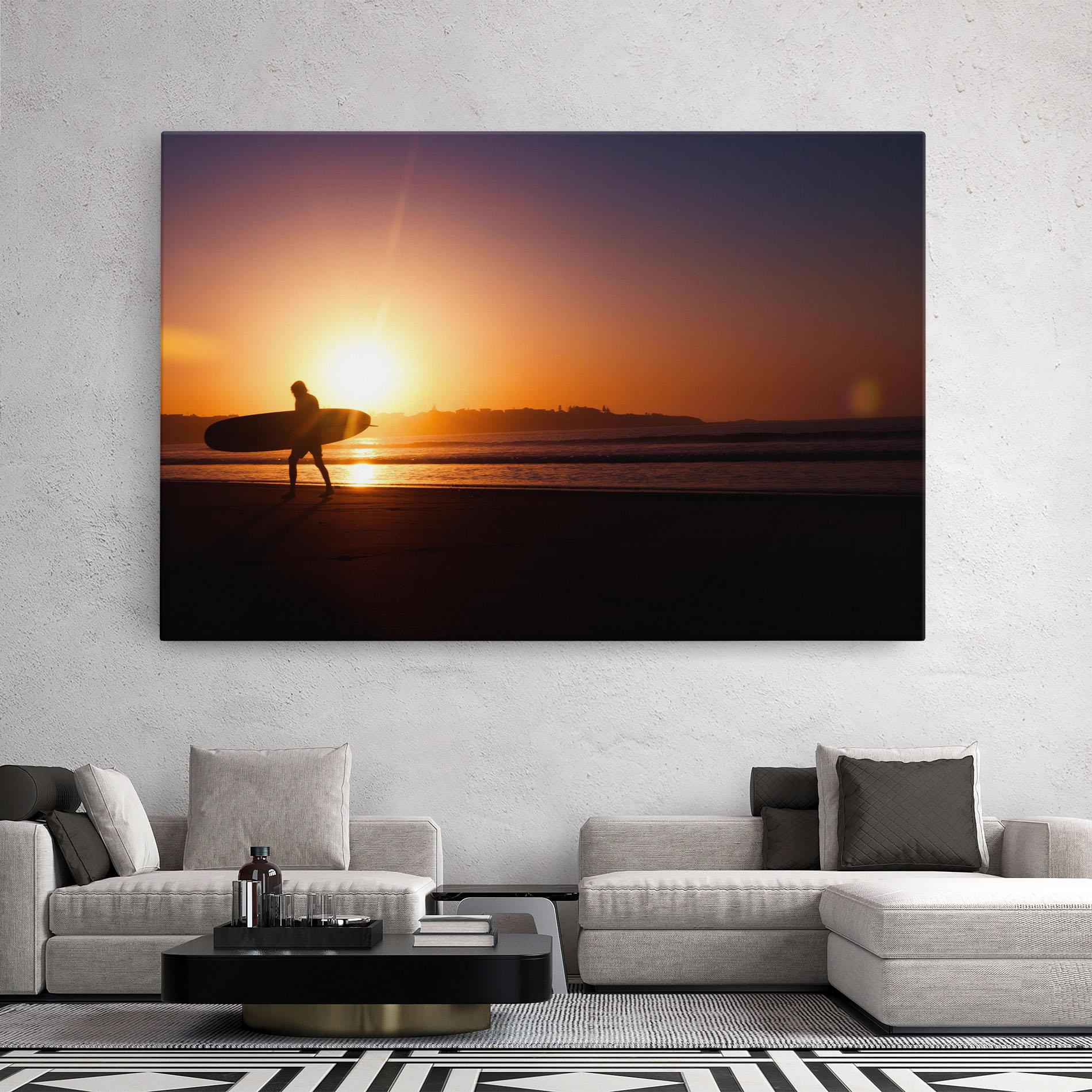 Leinwandbild Australian Sunset mockup 2