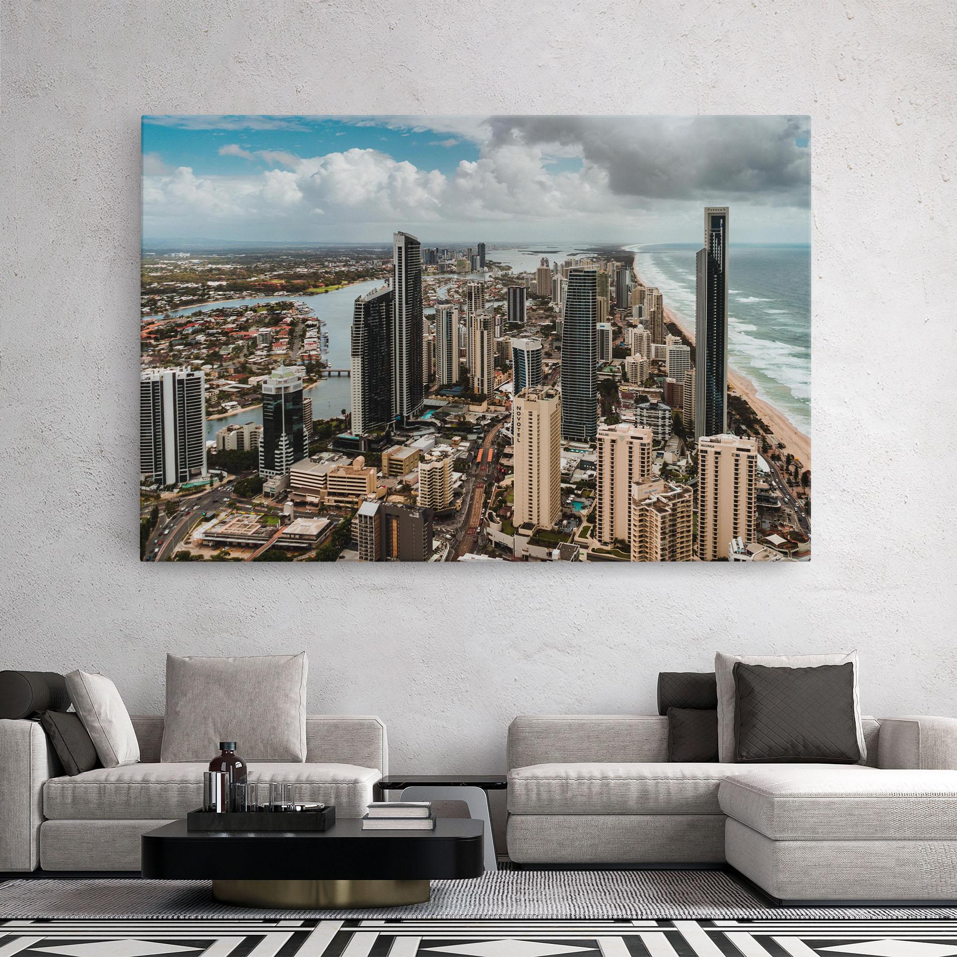 Leinwandbild Gold Coast mockup 2