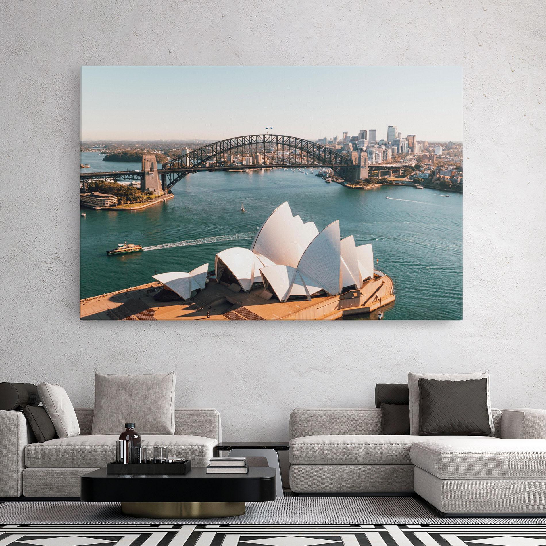 Leinwandbild Sydney View mockup 2