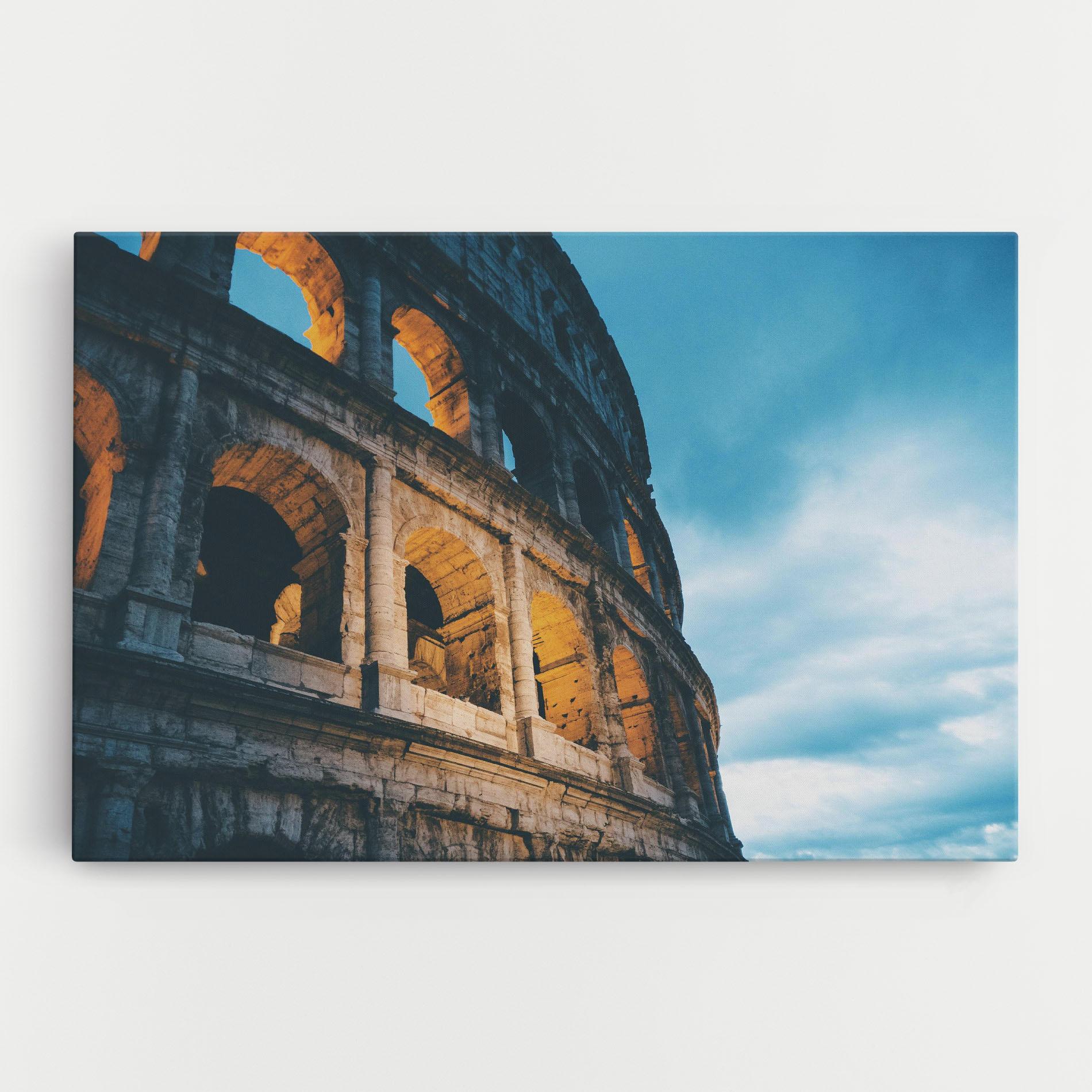 Leinwandbild Shadow Colosseum mockup 0