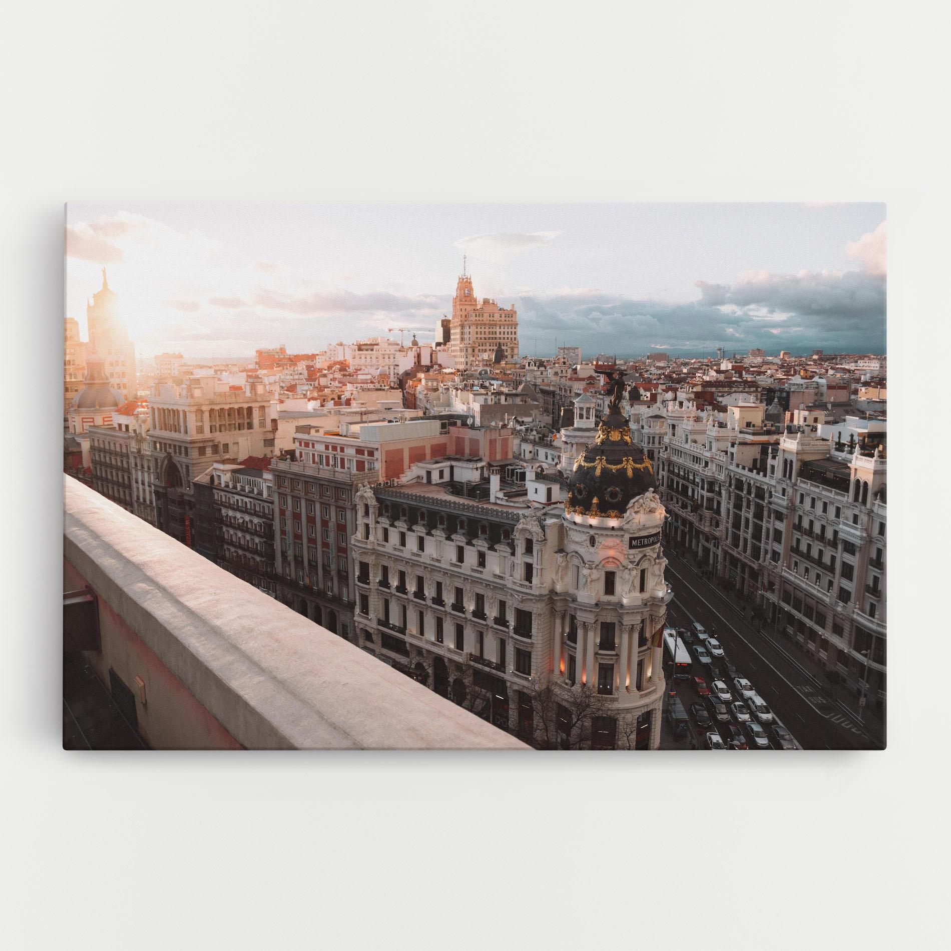 Leinwandbild Spain Sunrise mockup 0