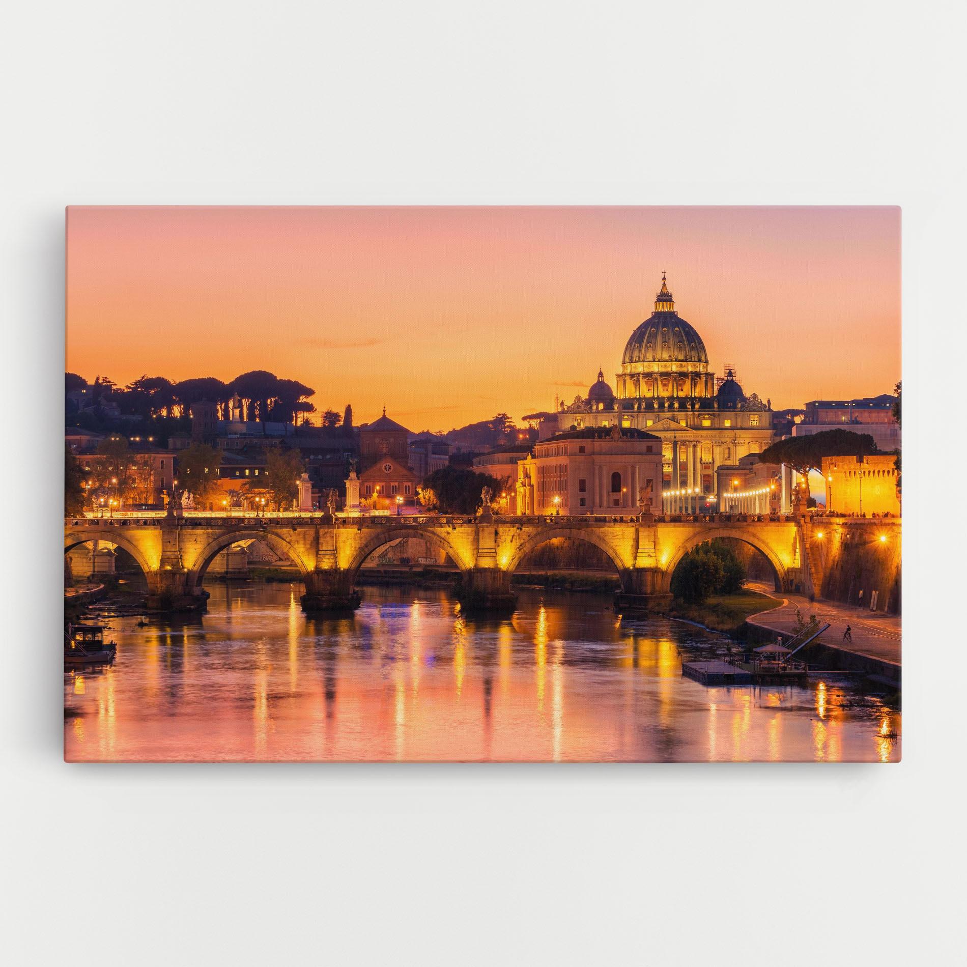 Leinwandbild St Peter Basilica mockup 0