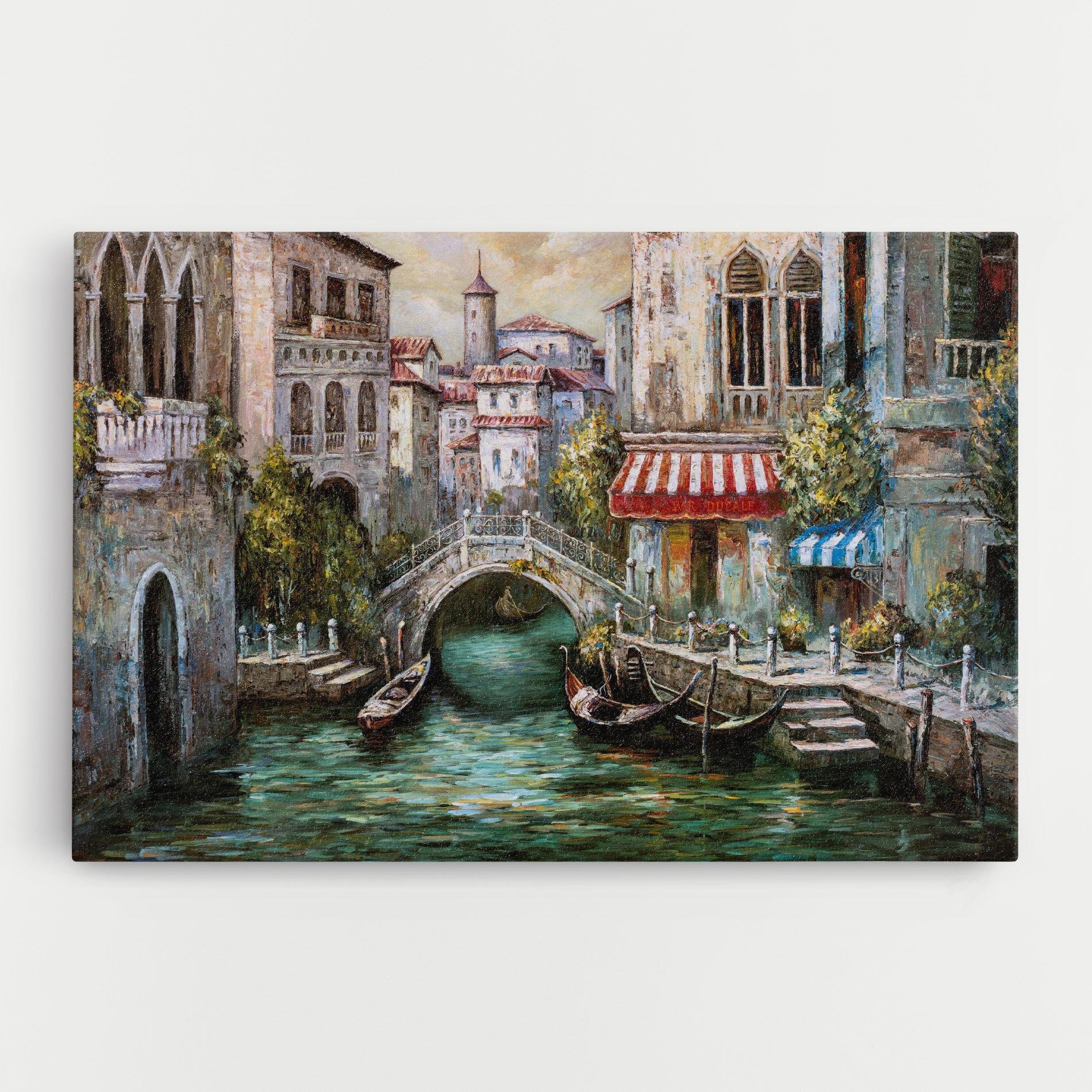 Leinwandbild Venice Colors mockup 0