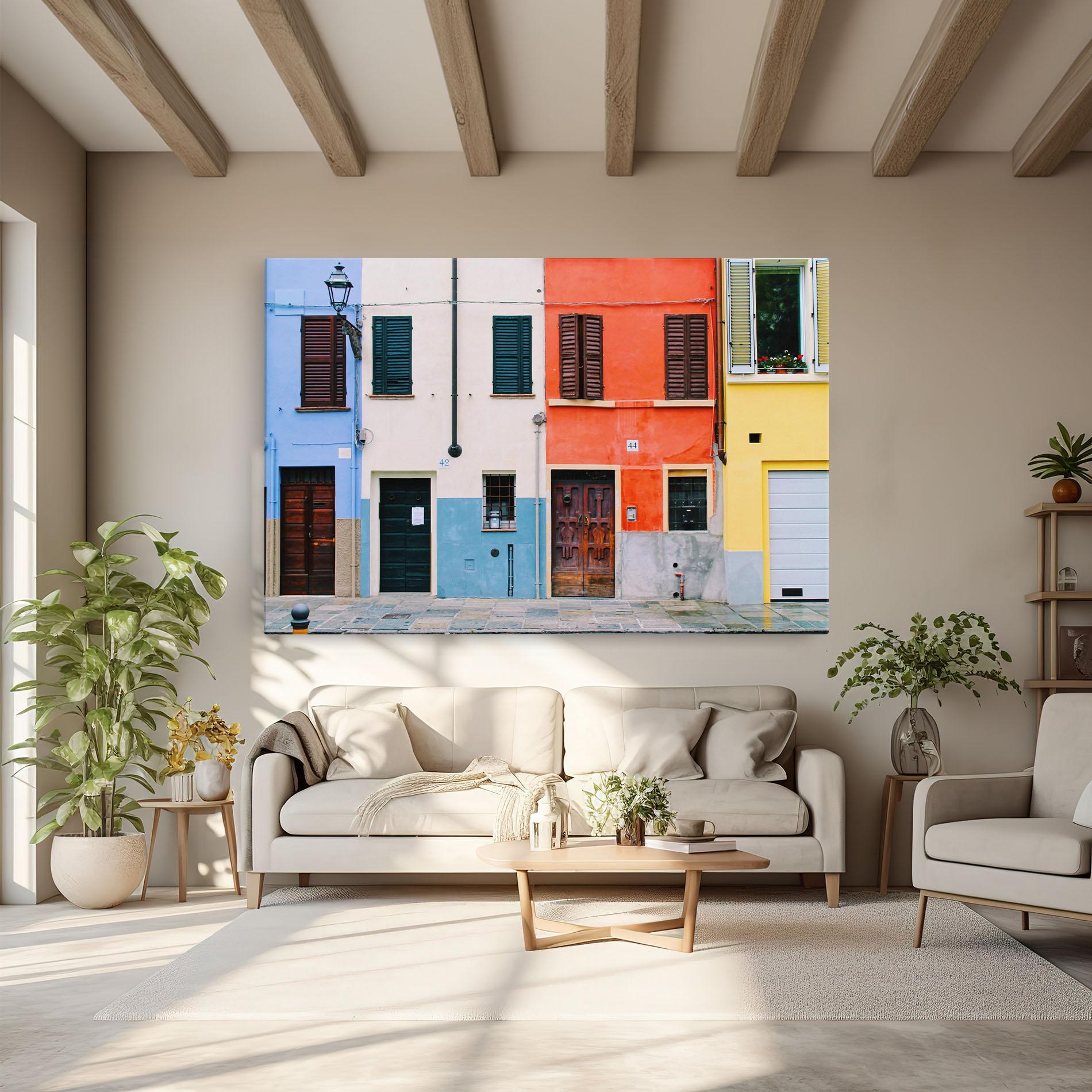 Leinwandbild Italian Home mockup 6