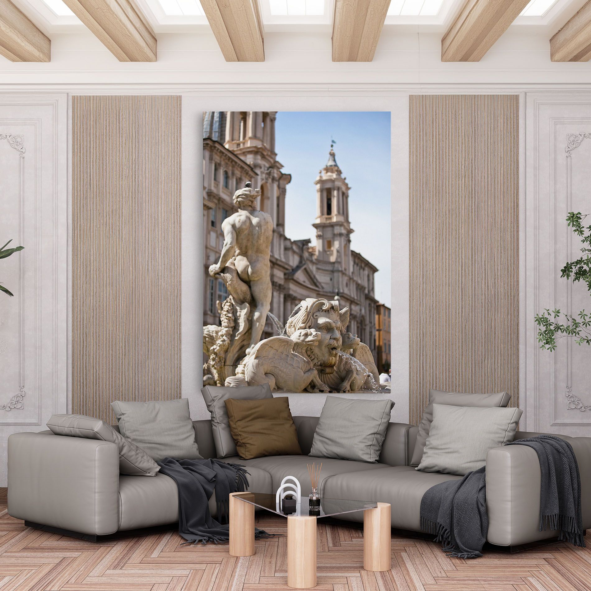 Baroque Statue Italy mockup 6