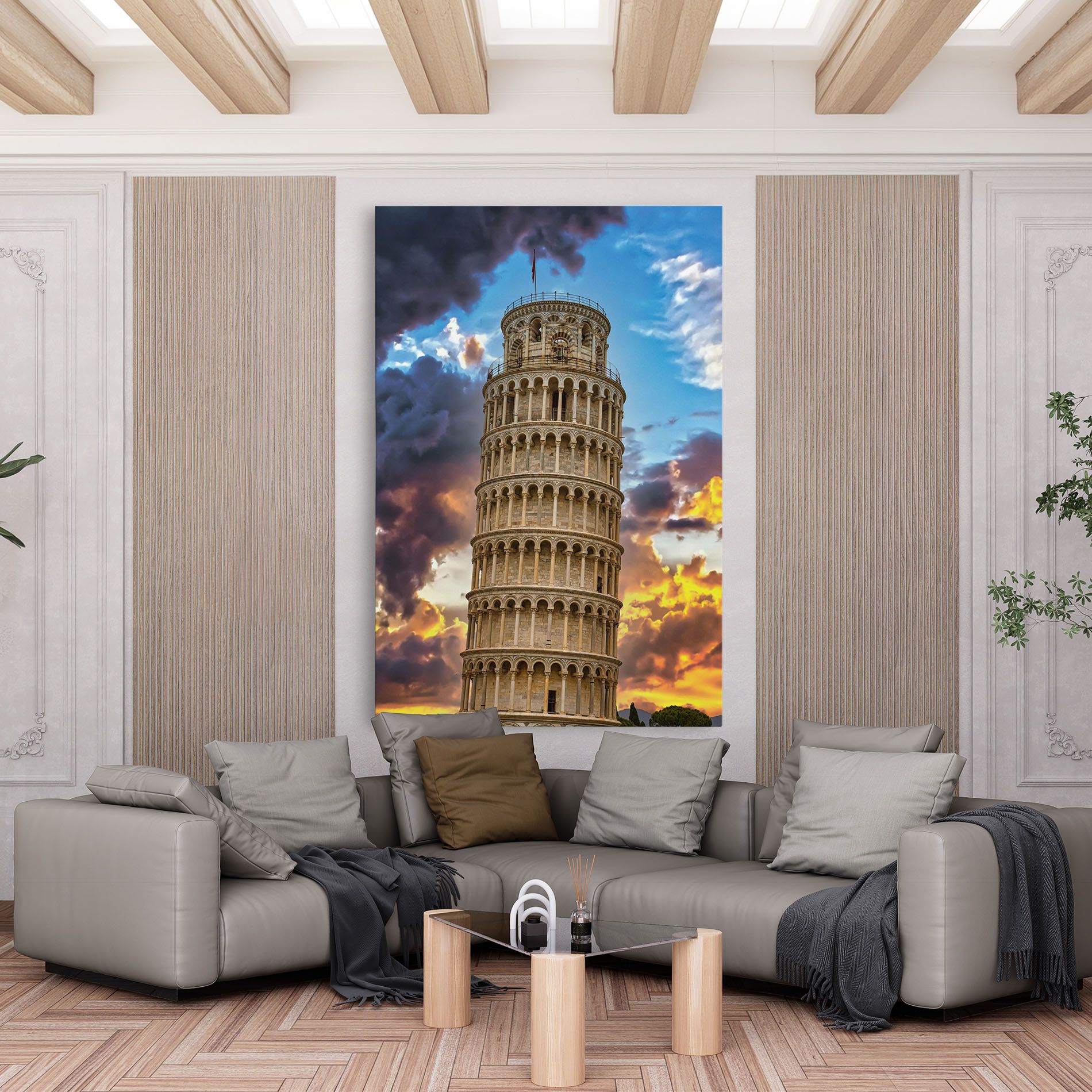 Tower Of Pisa Sunset mockup 6